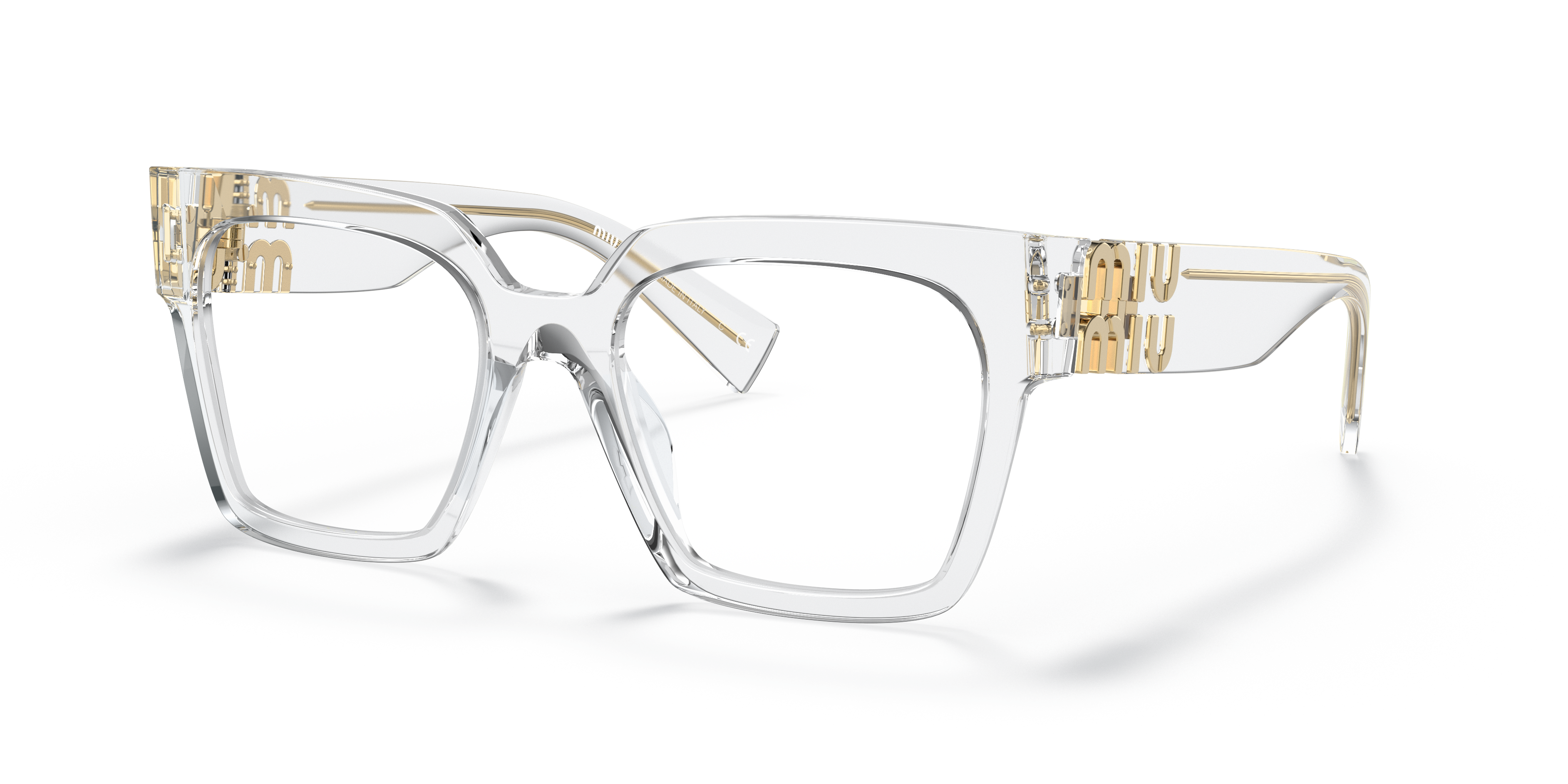 Occhiali da Vista Miu Miu 0MU 04UV Crystal Donna | Eleganza Trasparent
