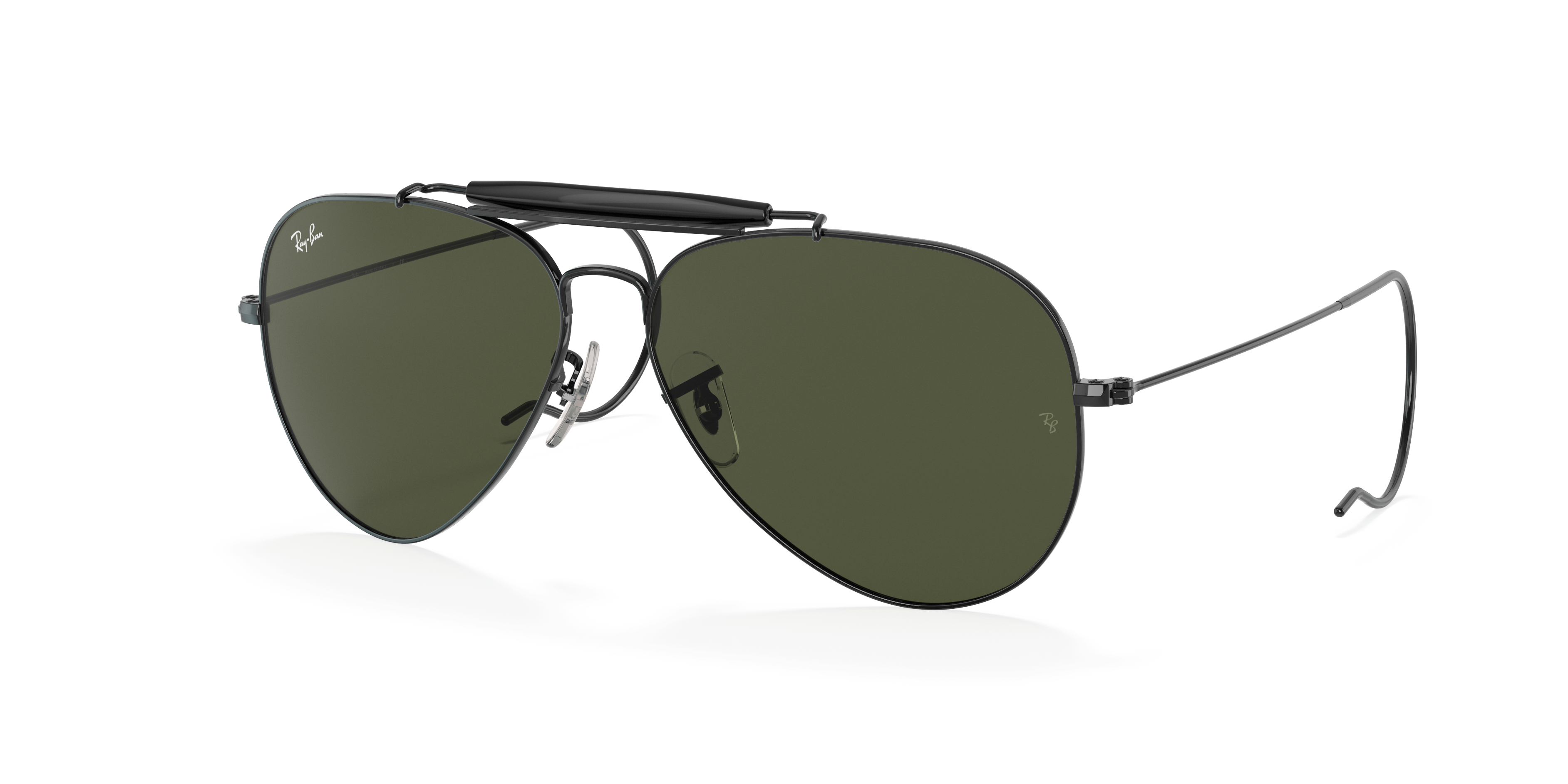 Occhiali da Sole Ray-Ban Outdoorsman I Neri 0RB3030 Originali