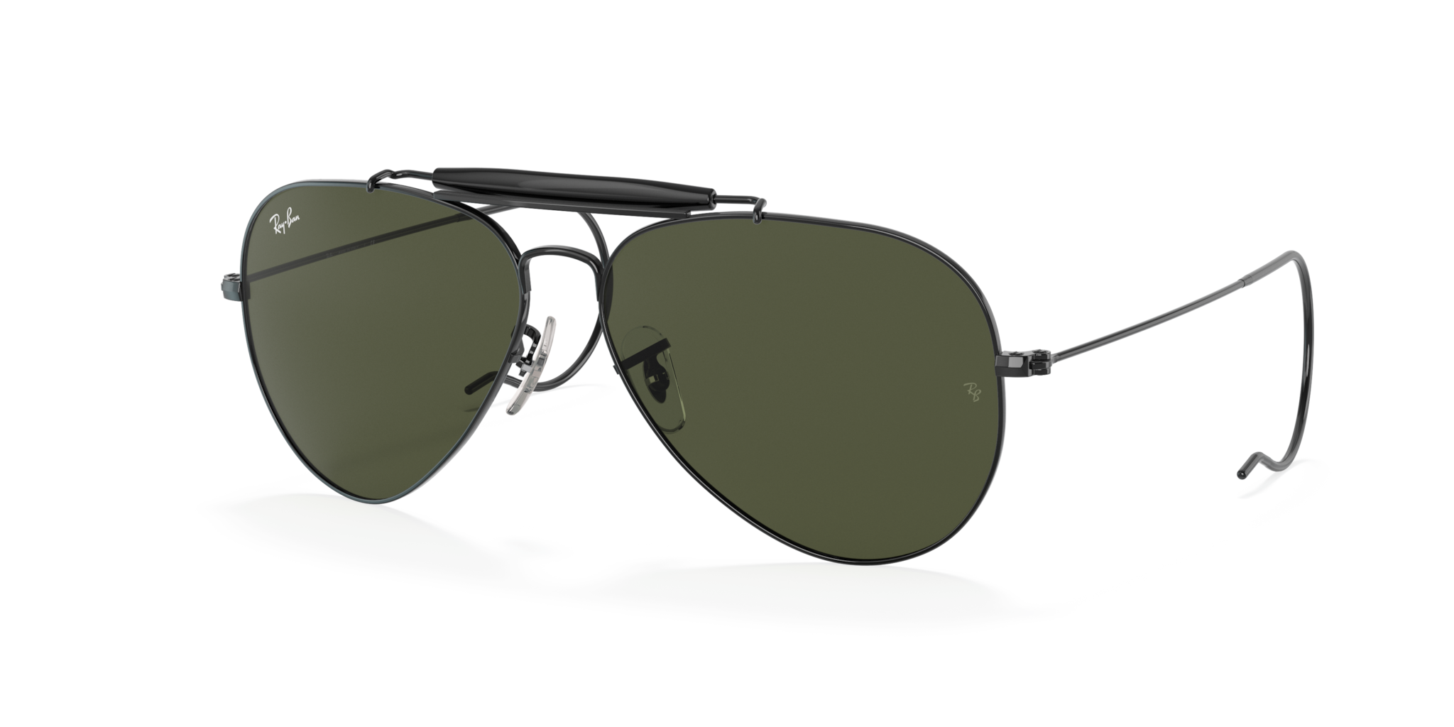 Occhiali da Sole Ray-Ban Outdoorsman I Neri 0RB3030 Originali