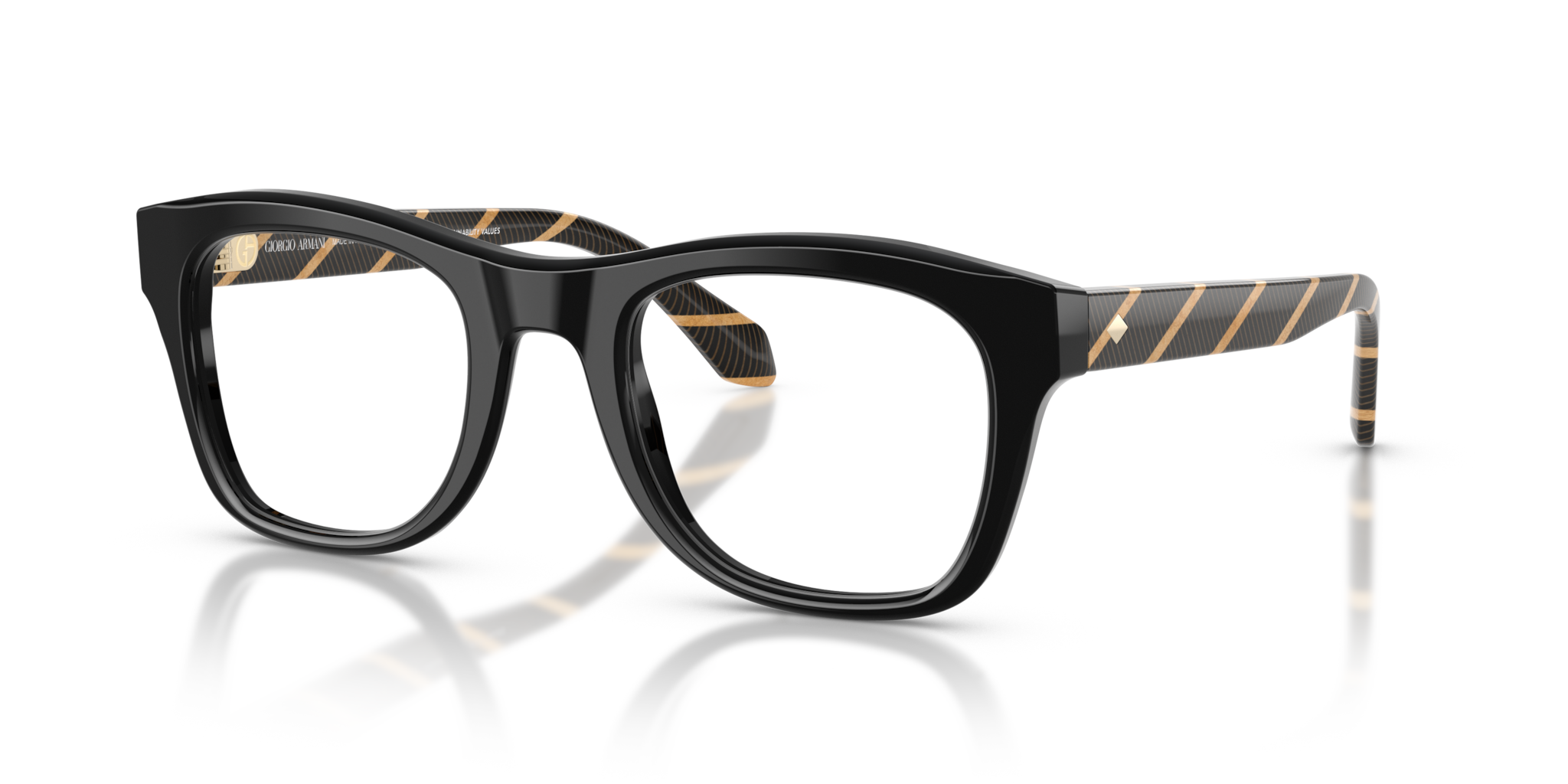 Giorgio Armani 0AR7273 Occhiali da Vista Uomo Neri - Eleganza