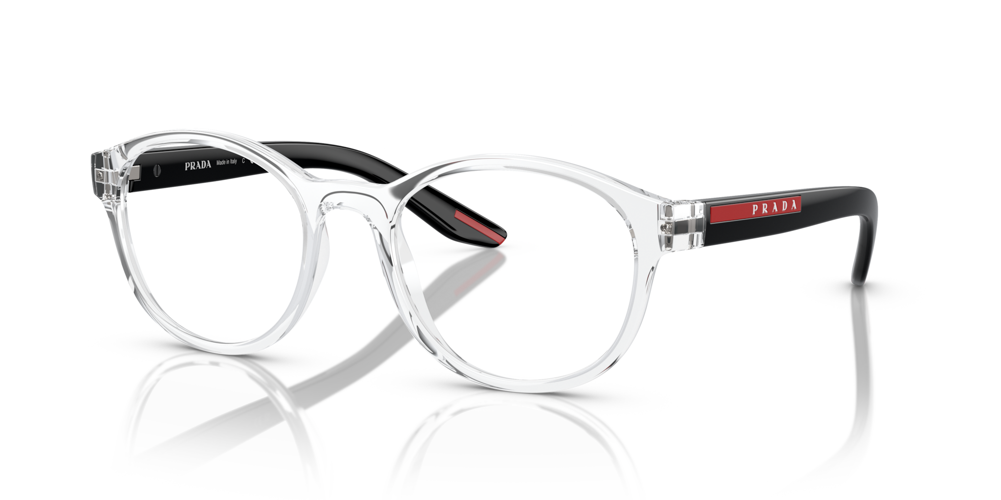 Prada Linea Rossa 0PS 07PV Uomo - Occhiali da Vista Crystal