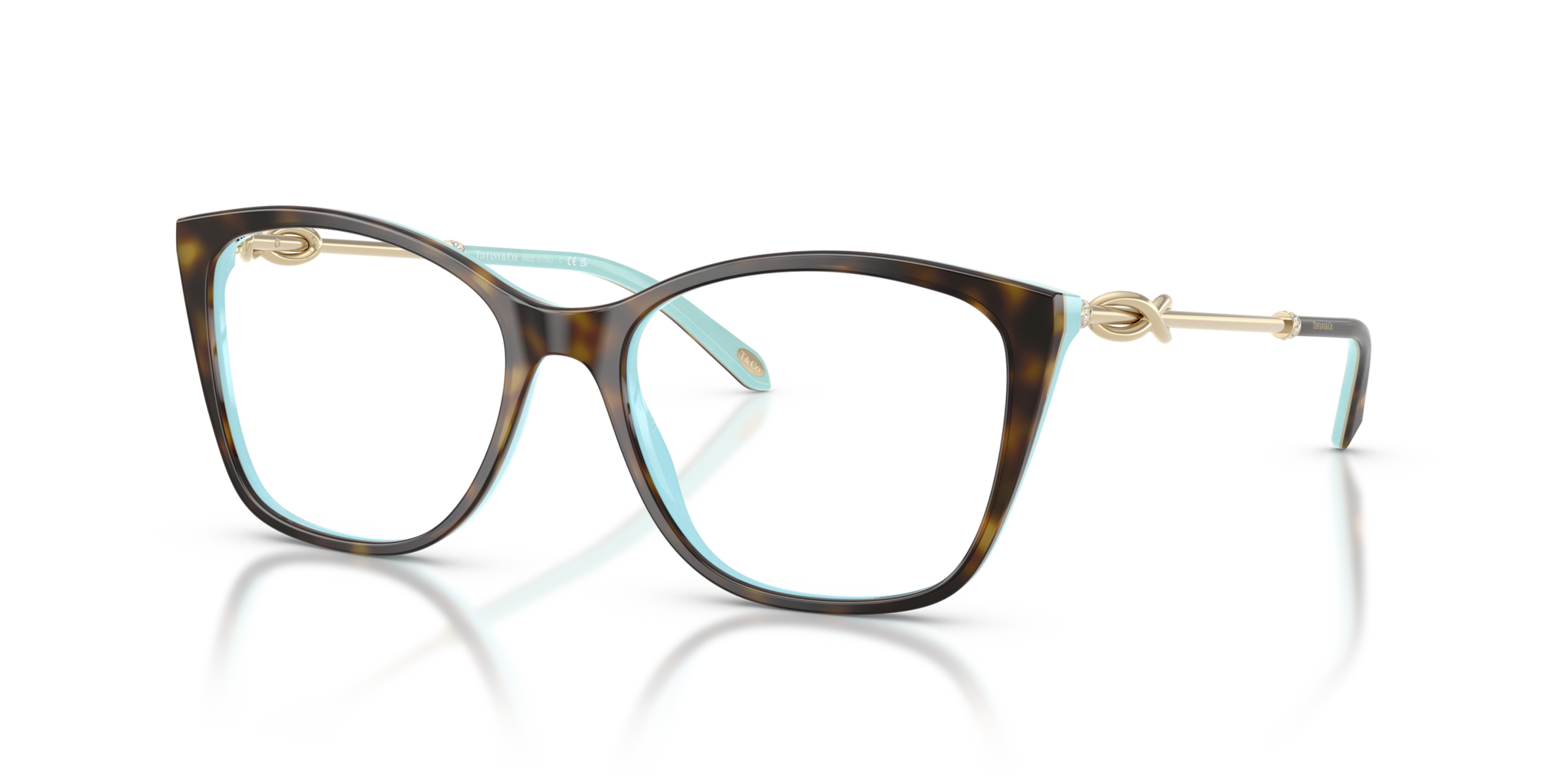 Occhiali da Vista Donna Tiffany & Co. TF2160B Havana On Tiffany Blue
