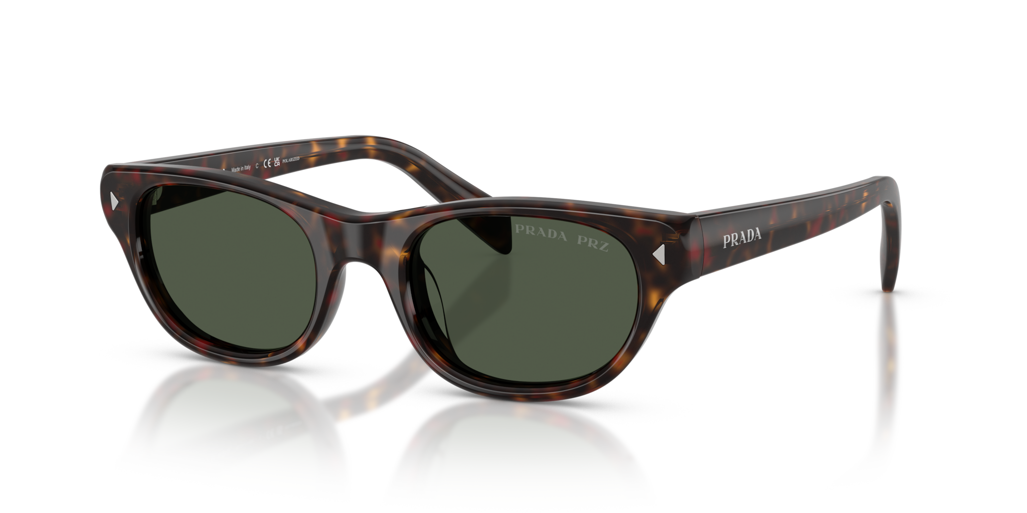 Occhiali da Sole Prada Donna 0PR C08S Havana Originali