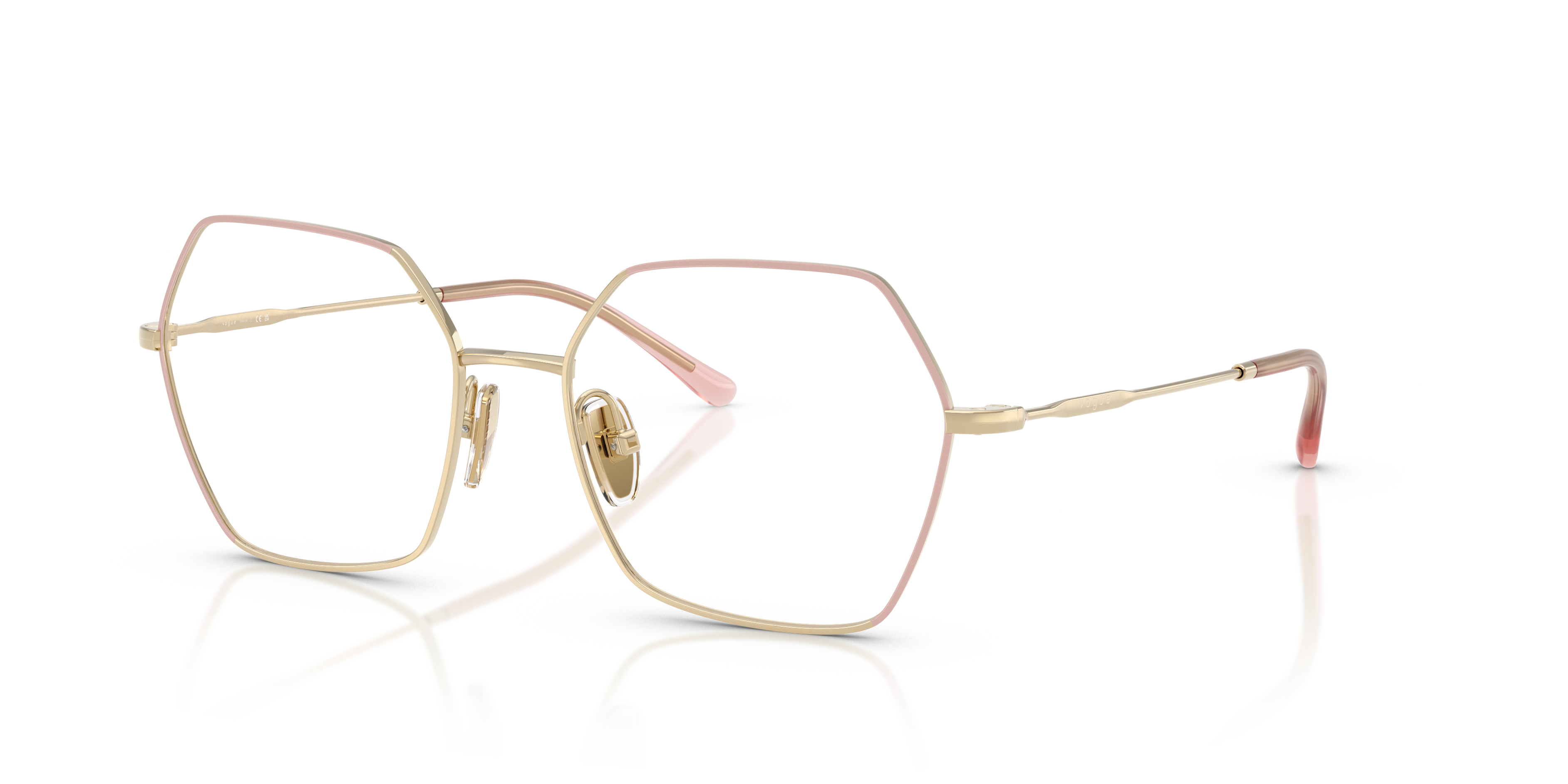 Occhiali da Vista Donna Vogue Eyewear 0VO4297T Nude Oro