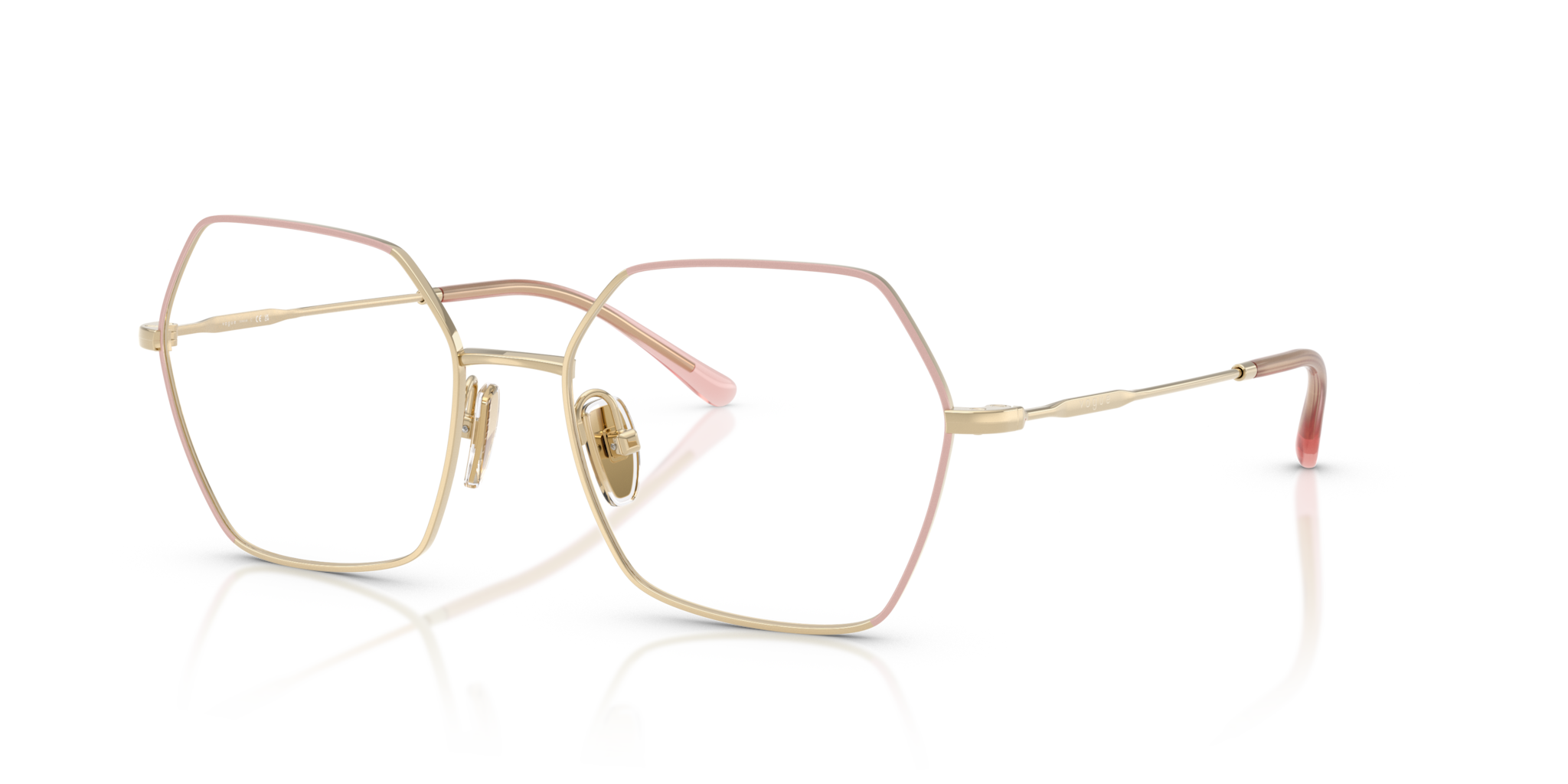 Occhiali da Vista Donna Vogue Eyewear 0VO4297T Nude Oro
