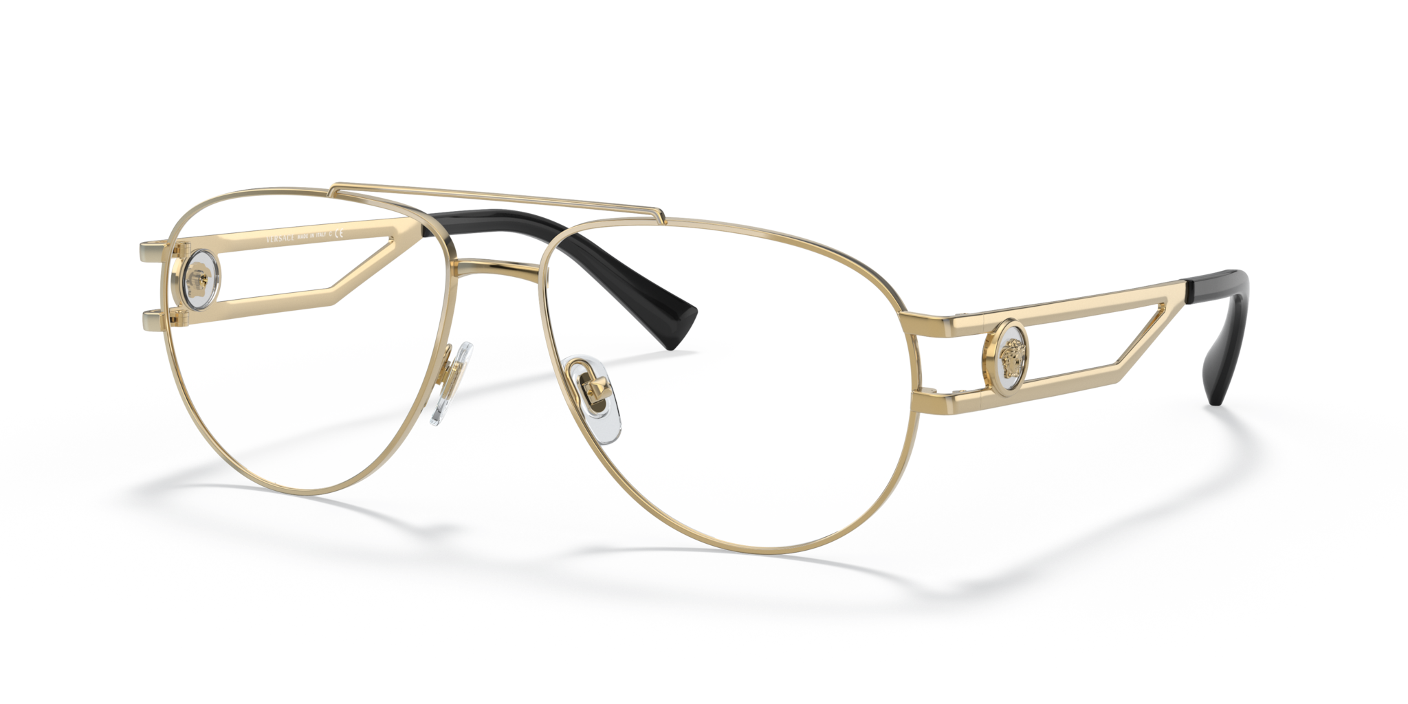Occhiali da Vista Versace 0VE1269 Uomo Gold | Eleganza Iconica