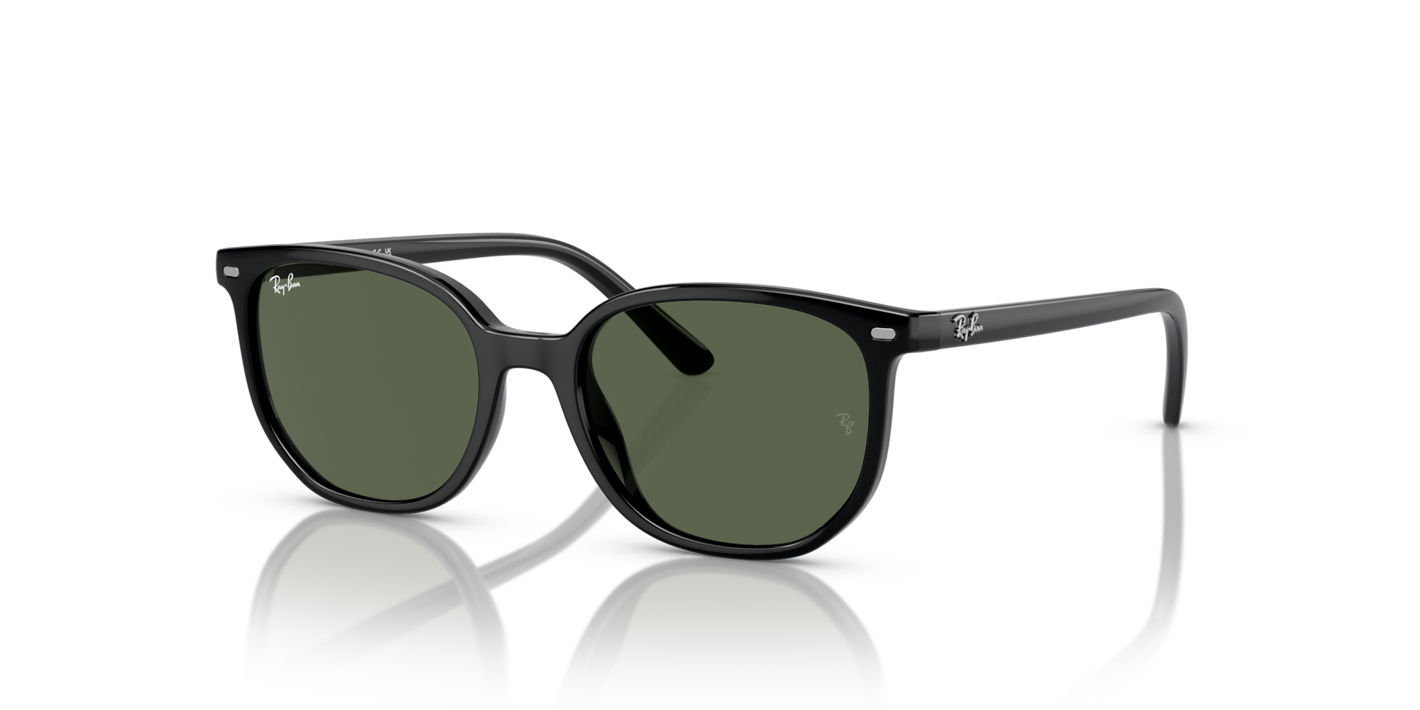 RAY-BAN JUNIOR RJ 9097S ELLIOT JR 713011 VERDE OPALE | OCCHIALE DA SOLE BAMBINO UNISEX | CALIBRO 46