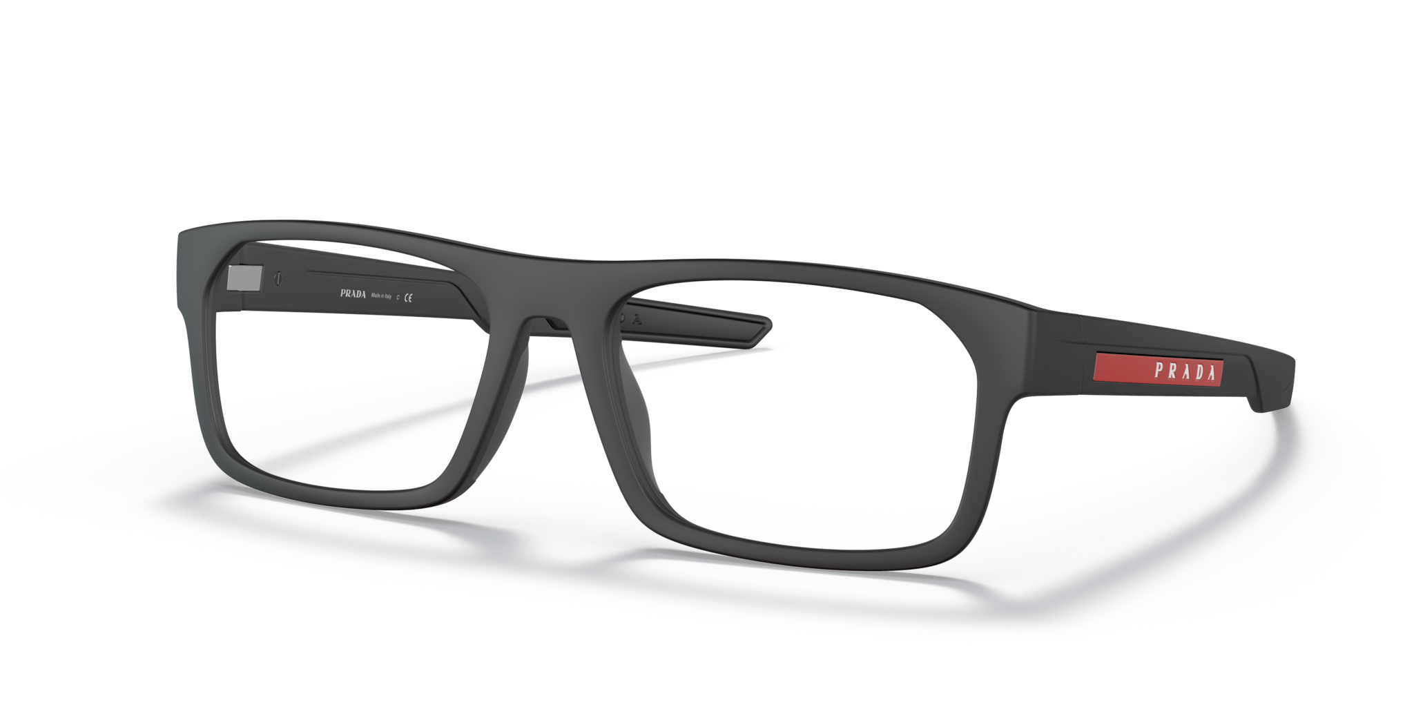 Occhiali da Vista Uomo Prada Linea Rossa 0PS 08OV | Rubber Black