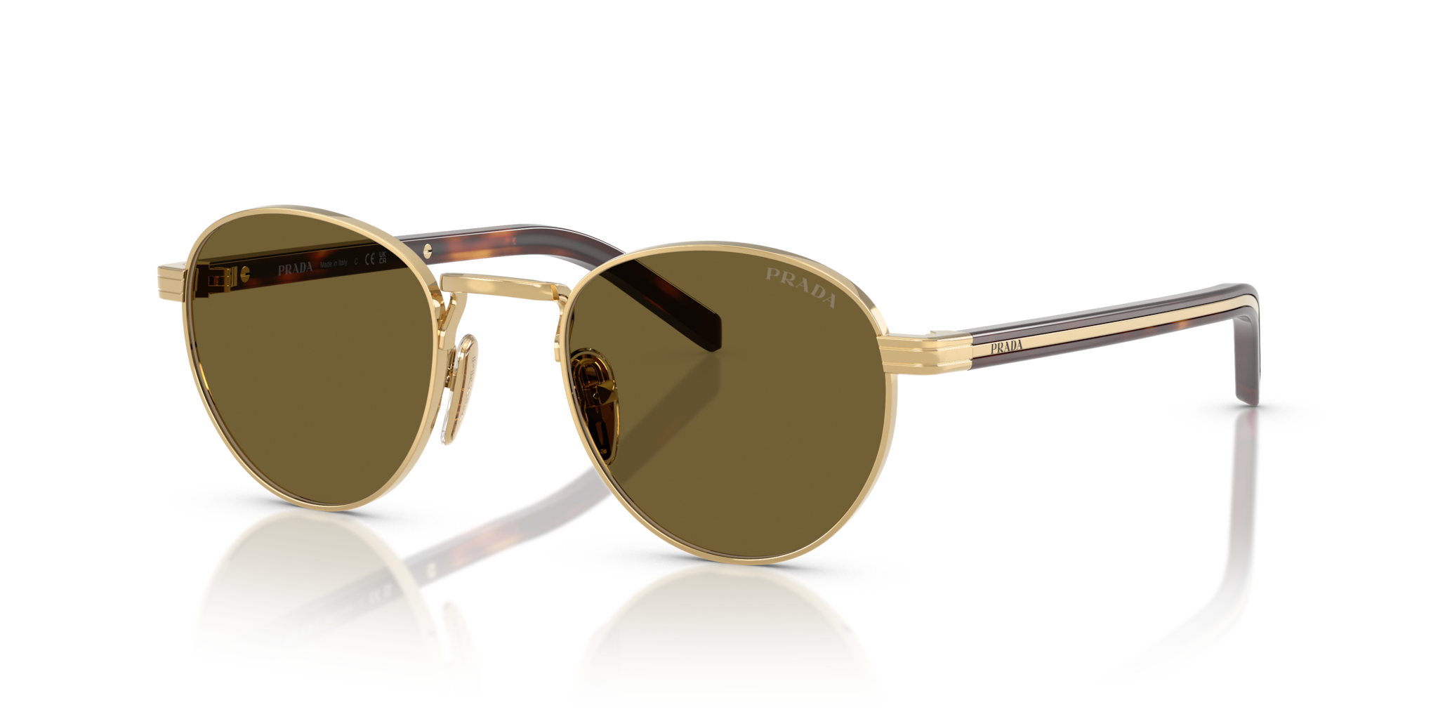 Occhiali da Sole Prada 0PR B52S Oro Donna - Eleganza Originale