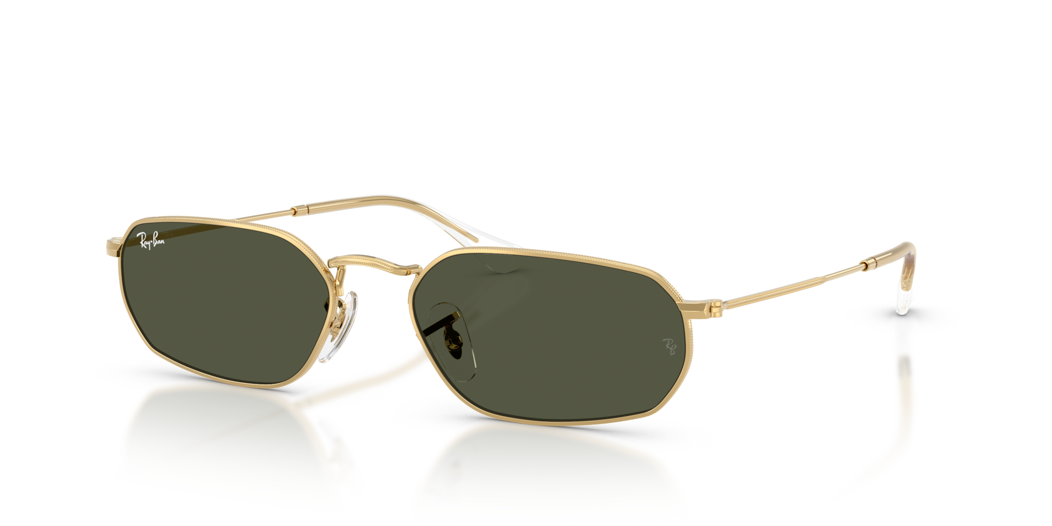 Ray-Ban RB3947 Arista Gold - Occhiali da Sole Originali