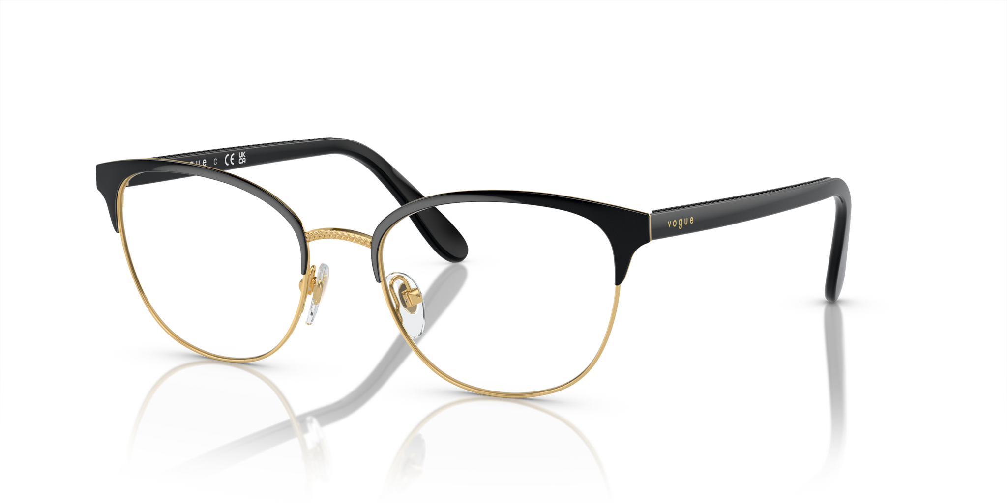 Occhiali da Vista Donna Vogue Eyewear 0VO4088 Neri | Stile Iconico