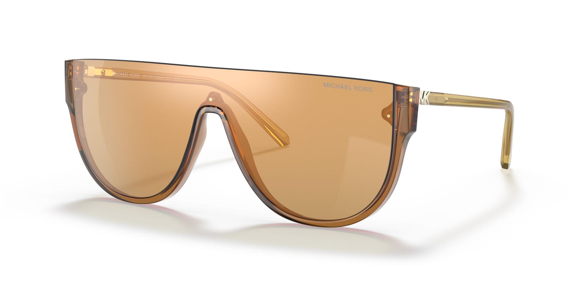 Occhiali da sole Michael Kors Aspen Donna Bio Brown Transparent
