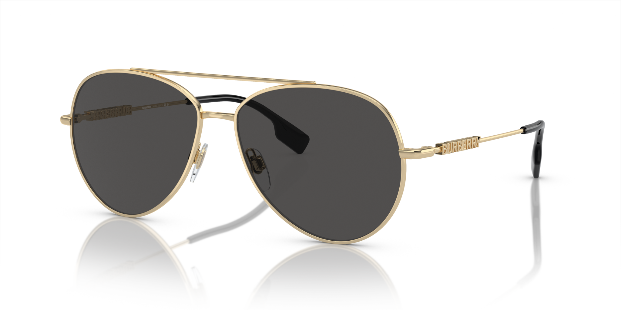 Occhiali da Sole Burberry Donna BE3147 Oro Chiaro Originali