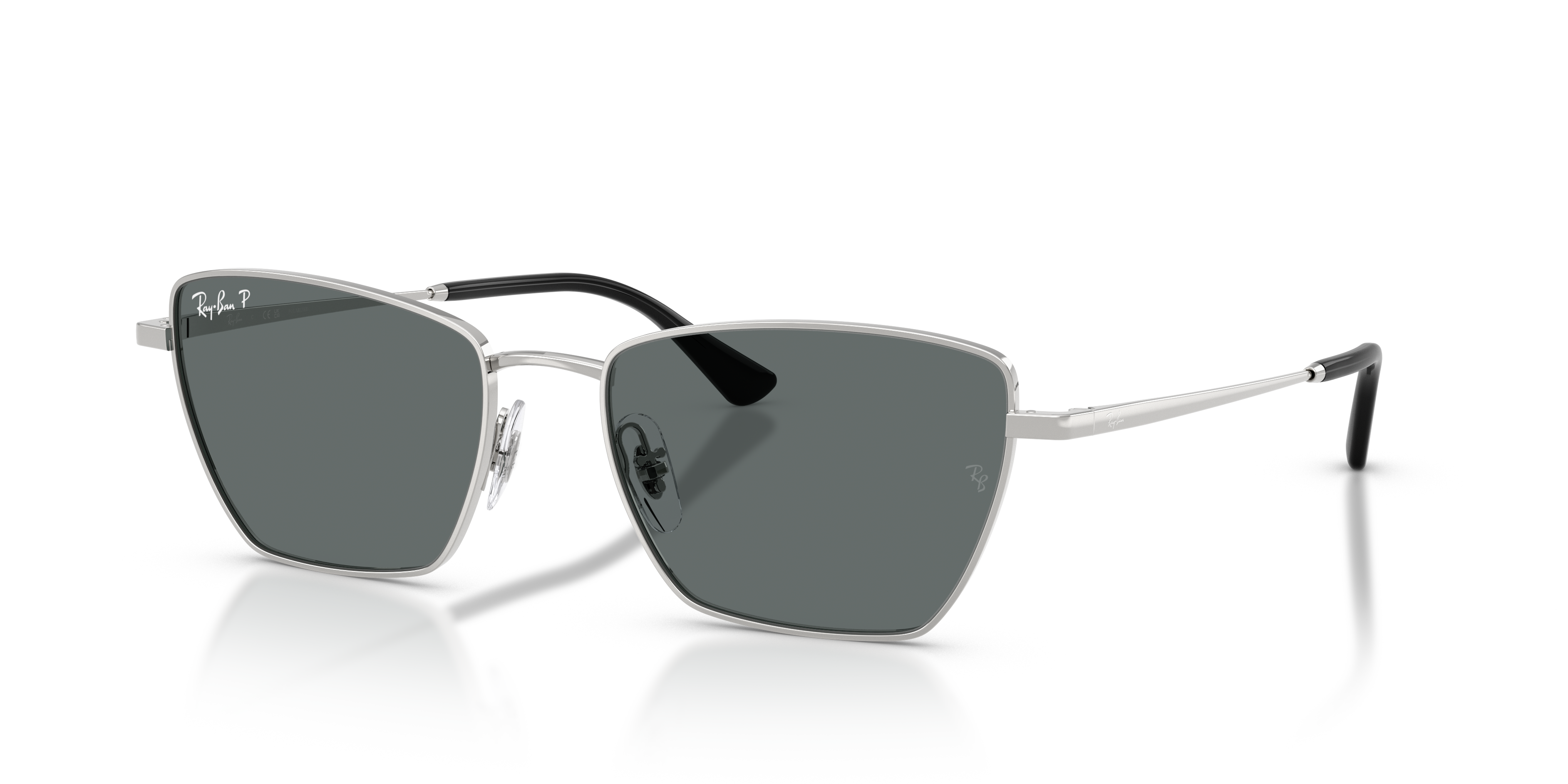 Occhiali da Sole Ray-Ban RB3783 Drea Silver Unisex Bio-Based