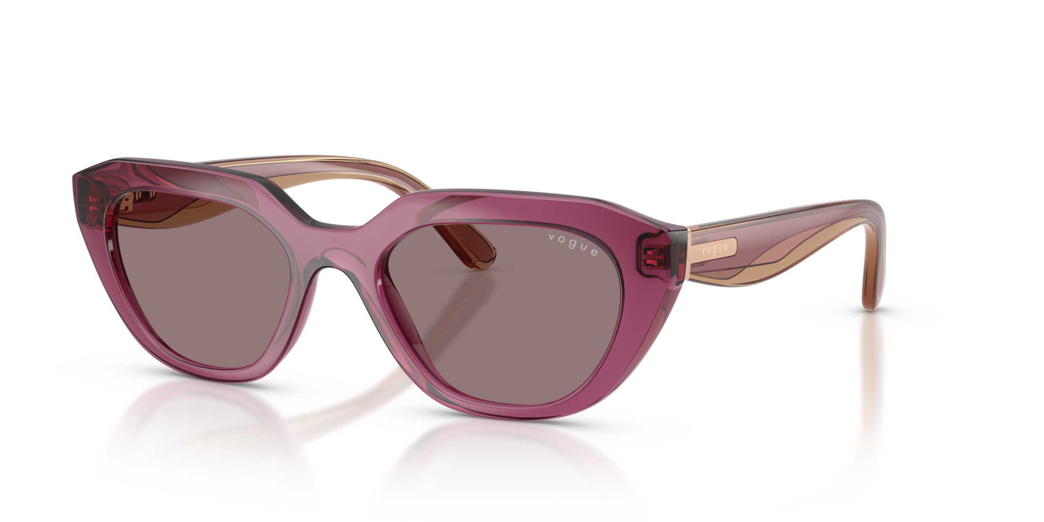 Vogue VO5711S Occhiali da Sole Donna Viola Trasparente | Originali