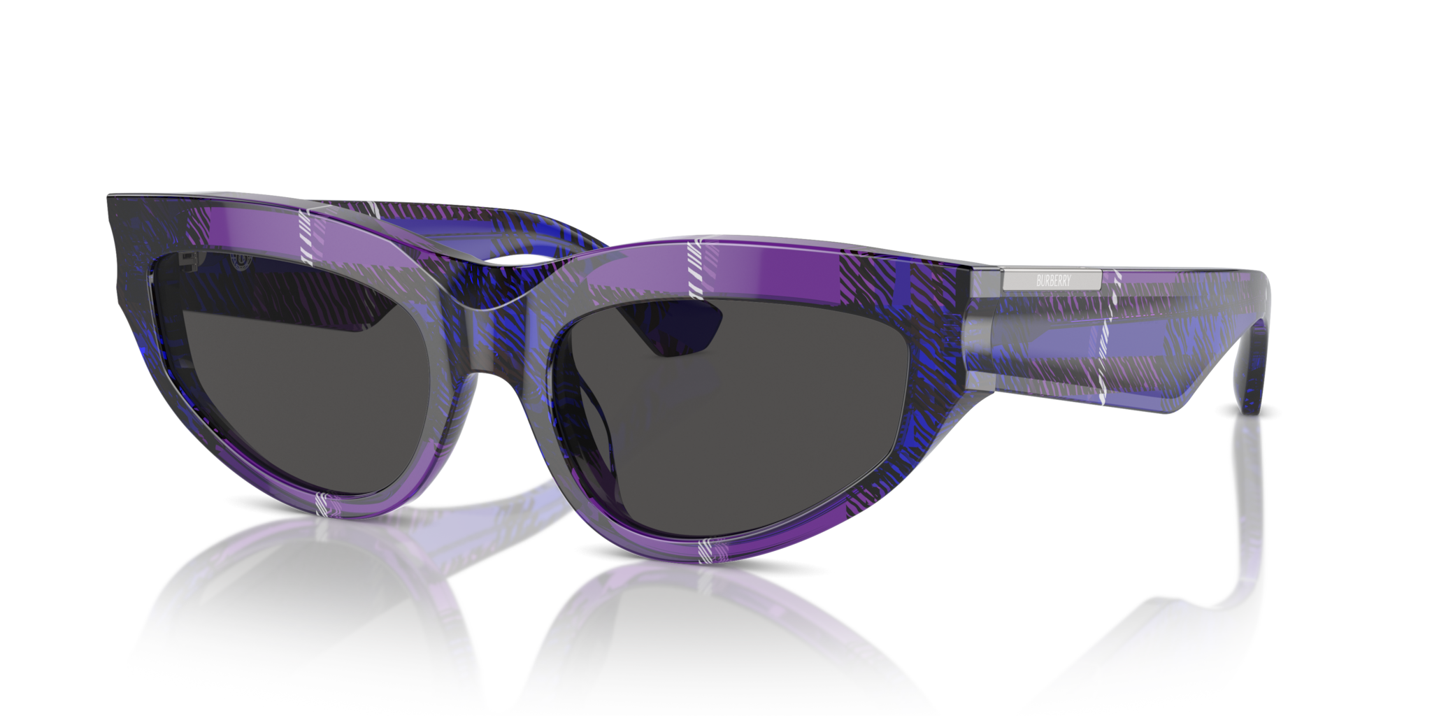 Occhiali da Sole Donna Burberry BE4425U Check Violet Originali