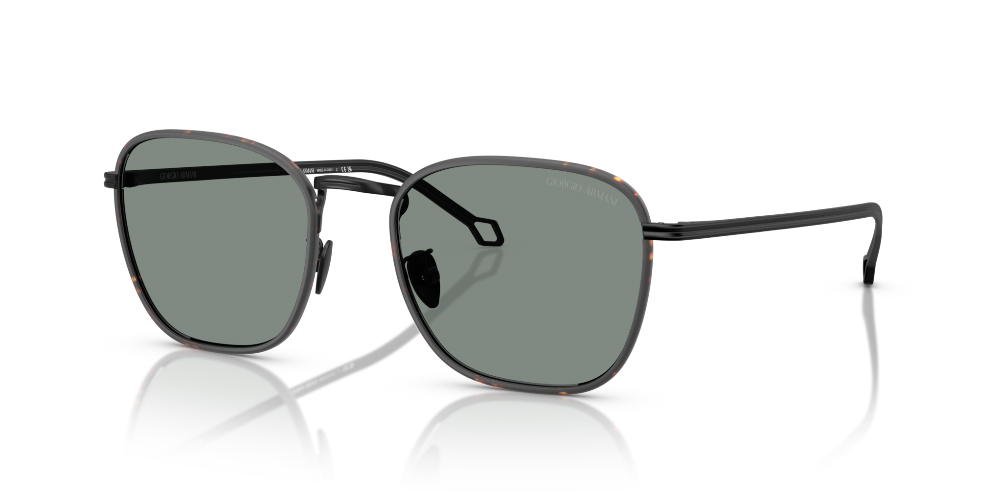 Occhiali da Sole Uomo Giorgio Armani AR6164J Matte Black Originali