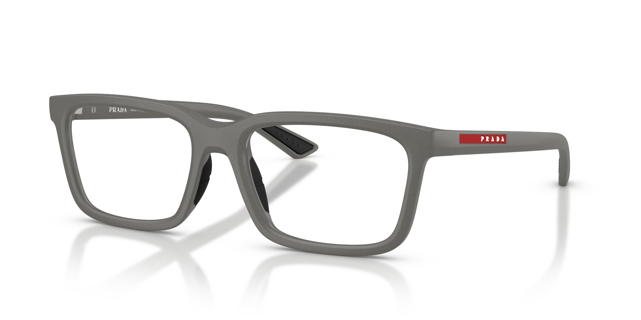 Occhiali da Vista Uomo Prada Linea Rossa 0PS 02SV Grigio Metallo