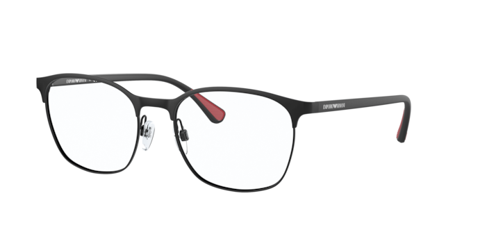 Occhiali da Vista Uomo Emporio Armani 0EA1114 Nero Opaco
