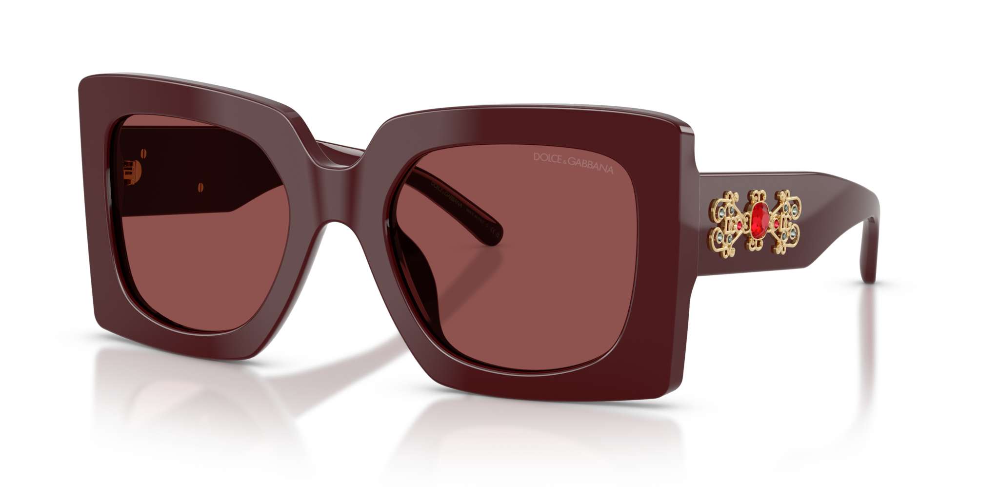 DOLCE &amp; GABBANA DG 6188 - 501/87 BLACK | UNISEX CALIBER 61 SUNGLASSES 