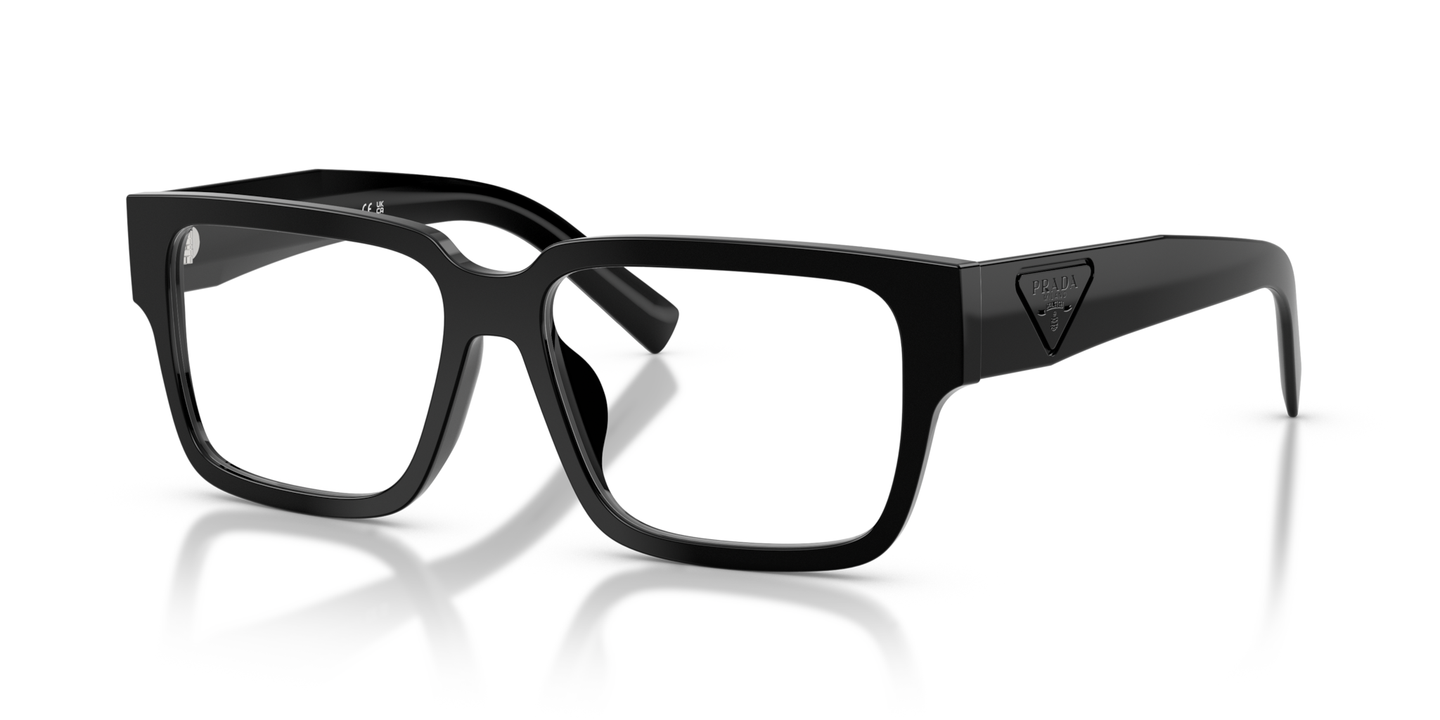 Occhiali da Vista Uomo Prada 0PR D10VD Neri | Stile Iconico