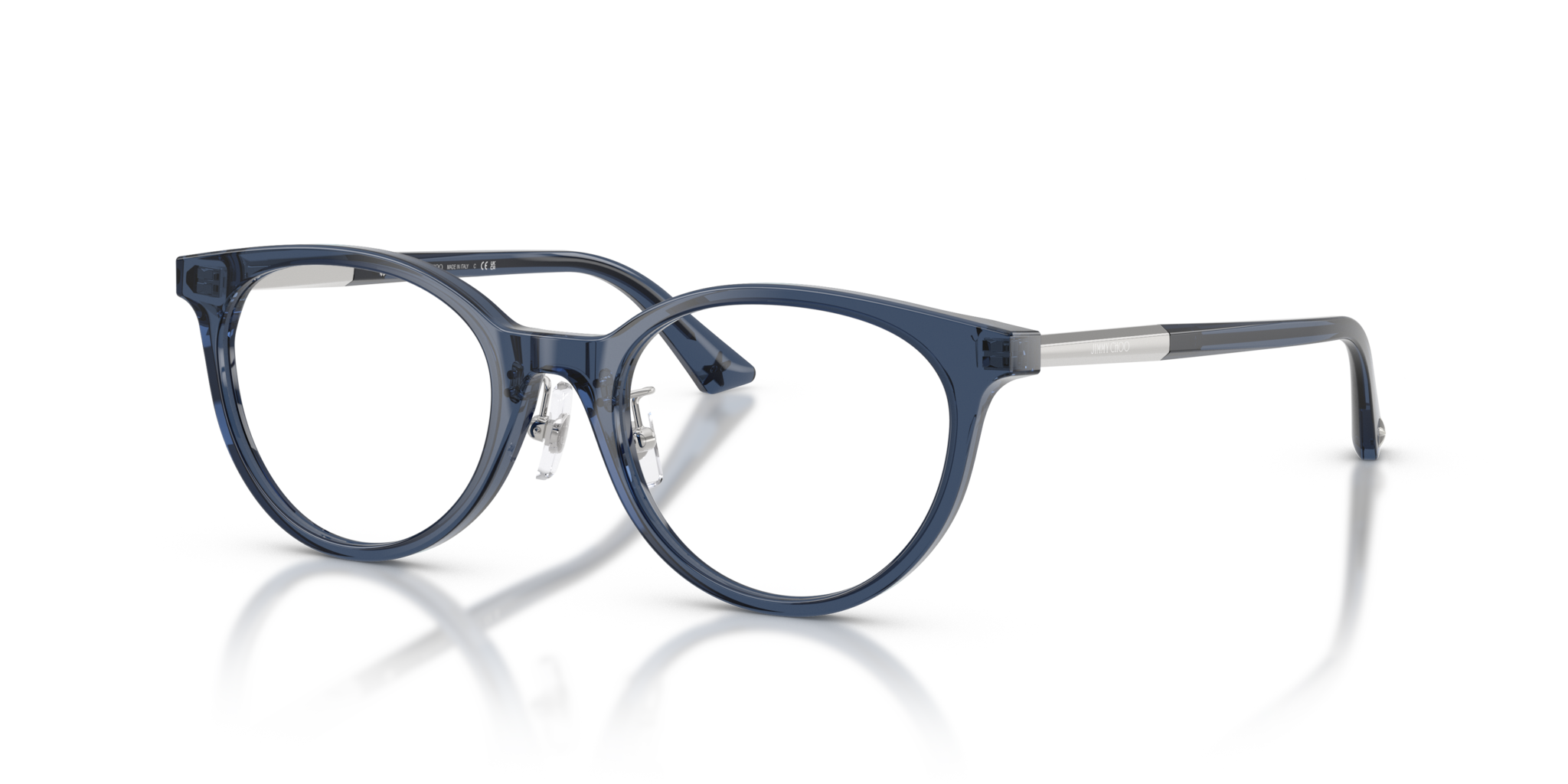 Occhiali da Vista Jimmy Choo 0JC3039D Donna Transparent Navy