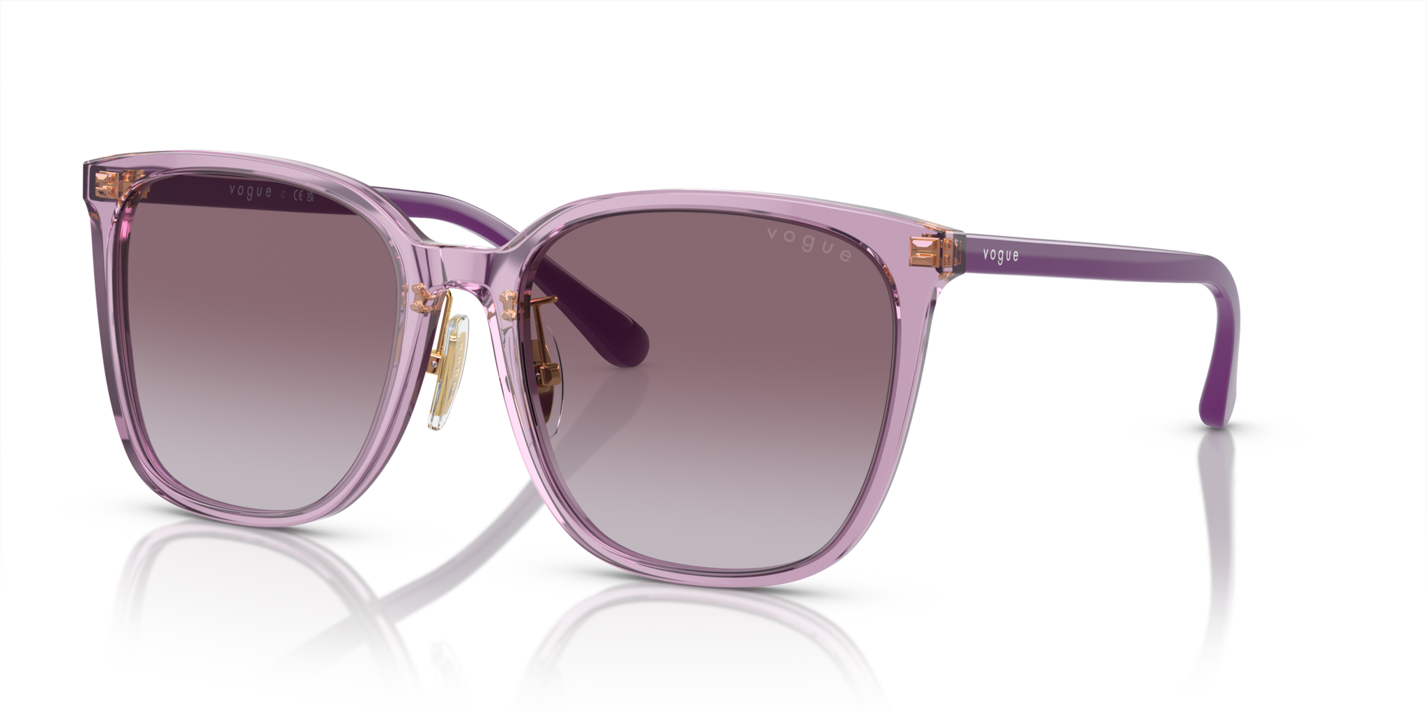 Occhiali da Sole Donna Vogue 0VO5537SD - Transparent Violet