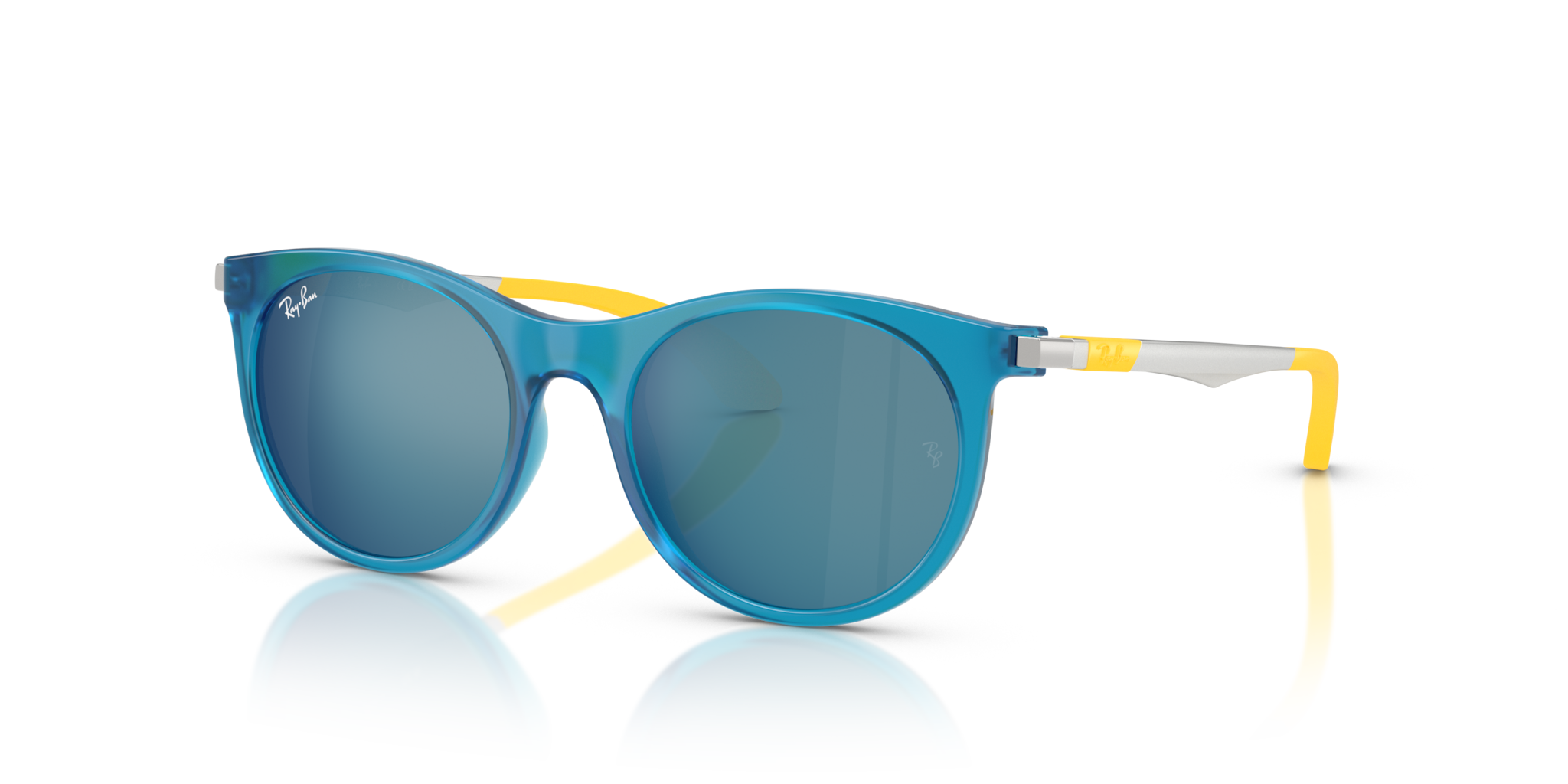 Occhiali da sole Ray-Ban bambino 0RJ9082S blu | Protezione UV e Stile