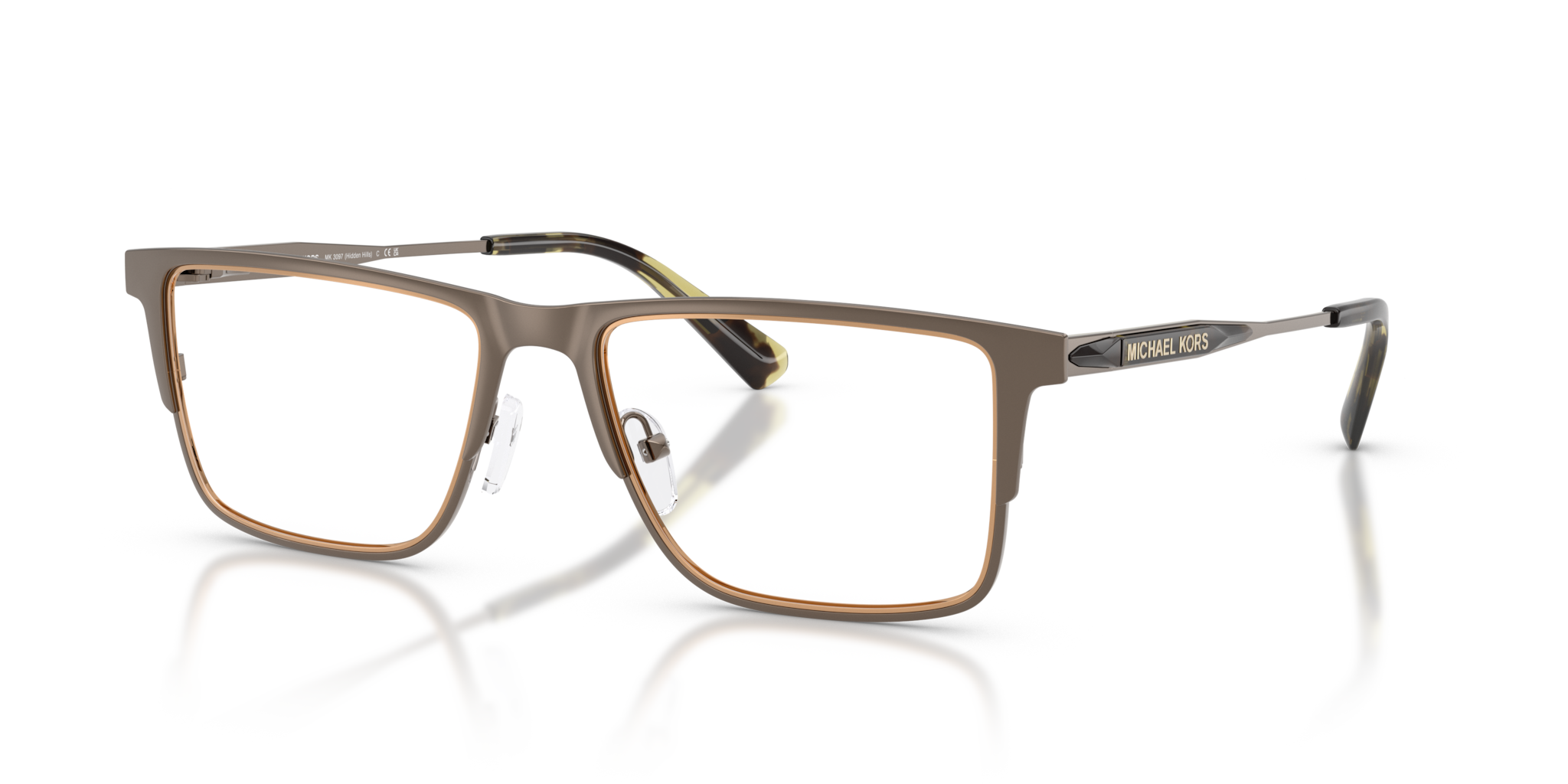 Michael Kors 0MK3097 Occhiali da Vista Uomo Matte Husk