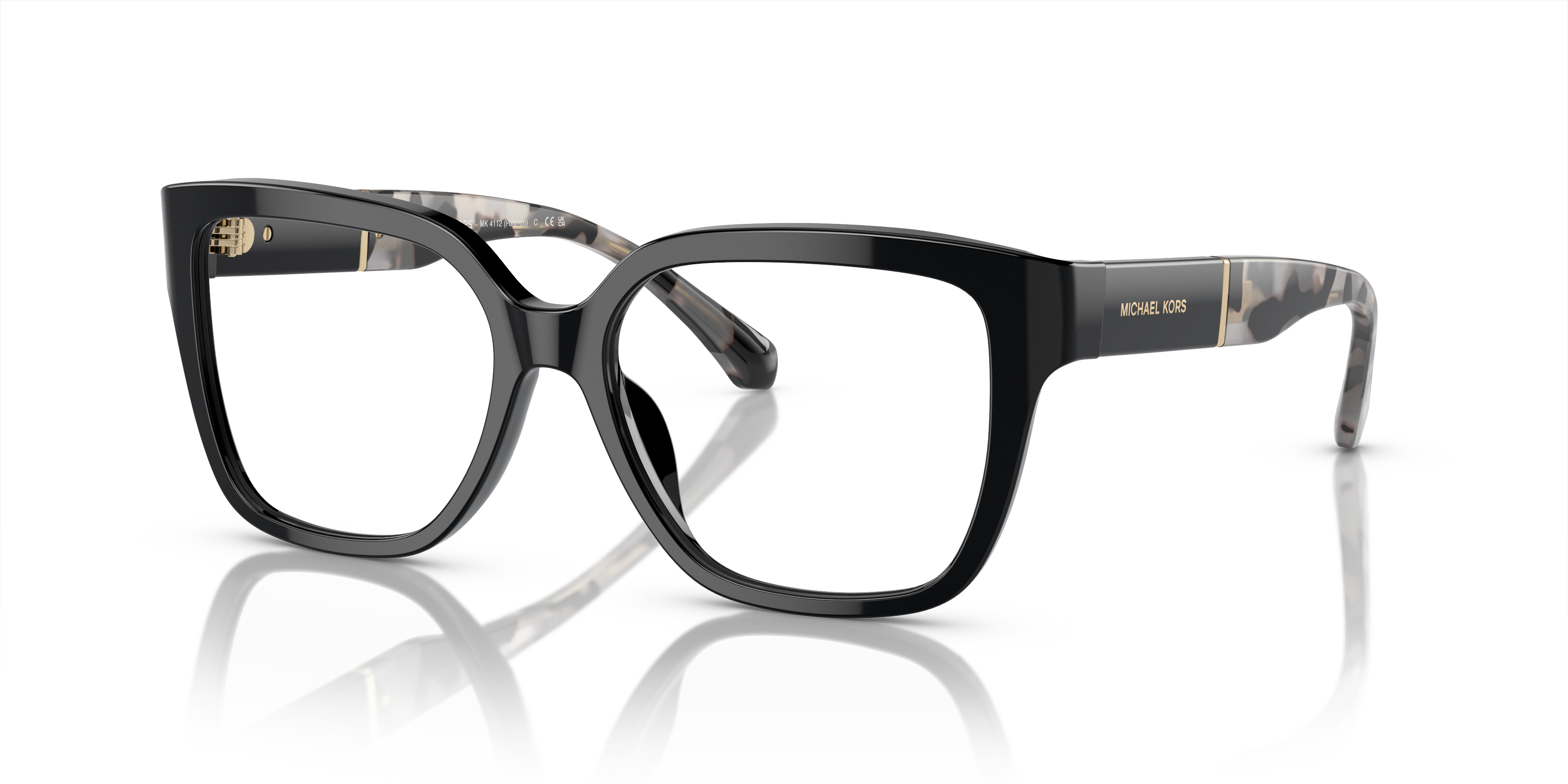Occhiali da vista Michael Kors 0MK4112 Black: Eleganza per la Donna