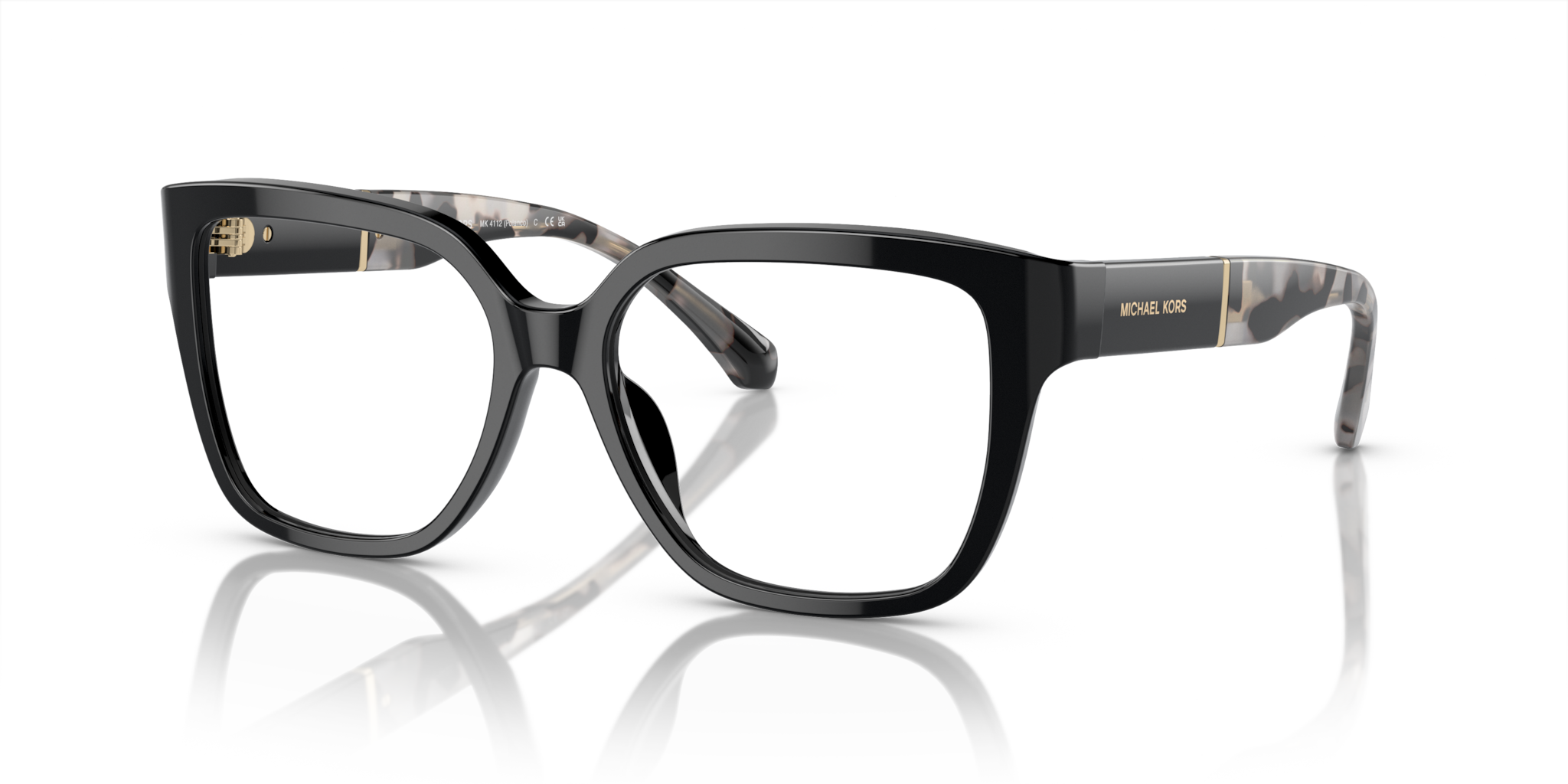 Occhiali da vista Michael Kors 0MK4112 Black: Eleganza per la Donna