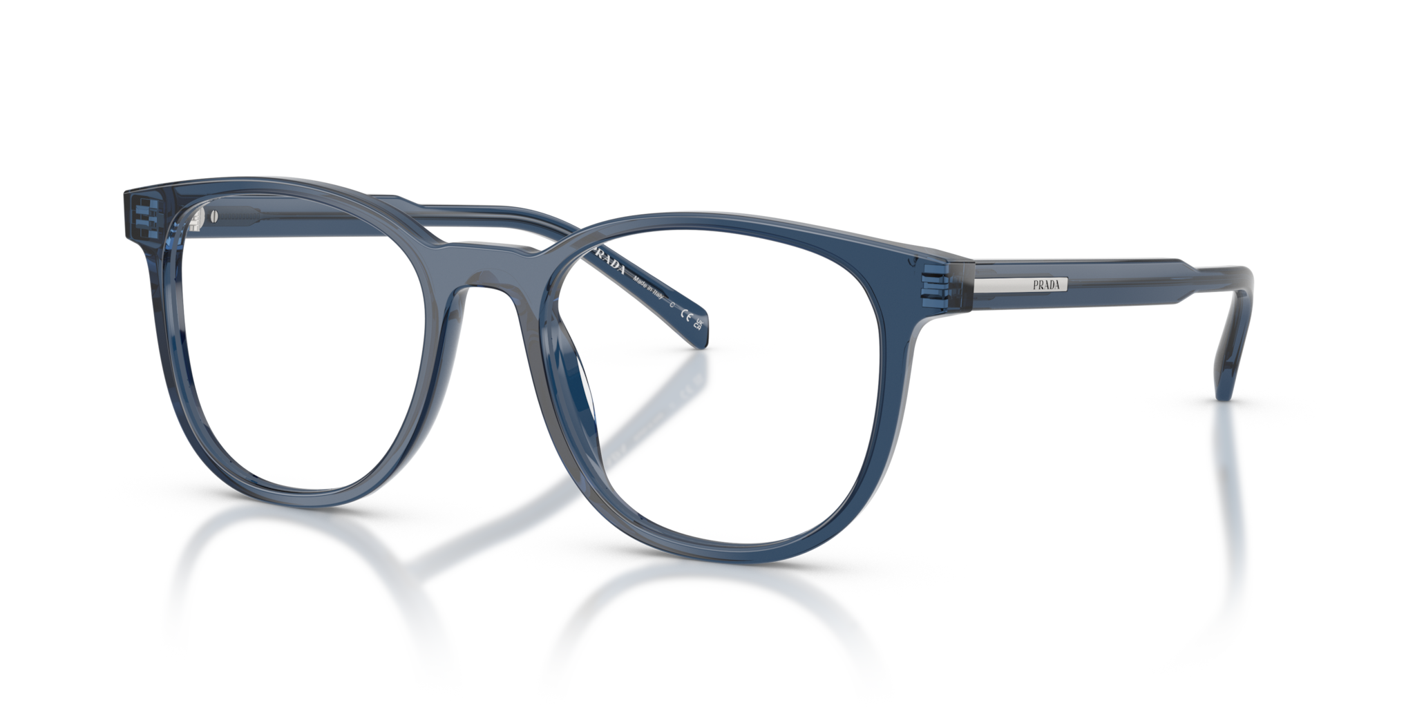 Occhiali da vista Prada 0PR A15V Uomo Crystal Blue