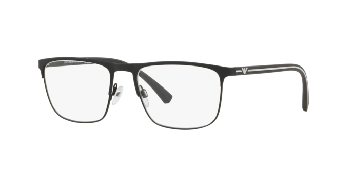 Emporio Armani 0EA1079 Occhiali da Vista Uomo - Rubber Black