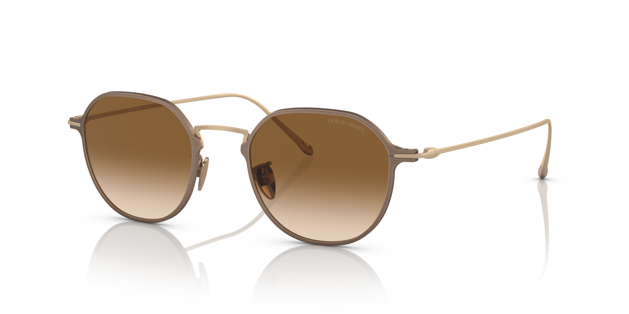 Occhiali da Sole Uomo Giorgio Armani AR6138T Bronzo | Design Iconico