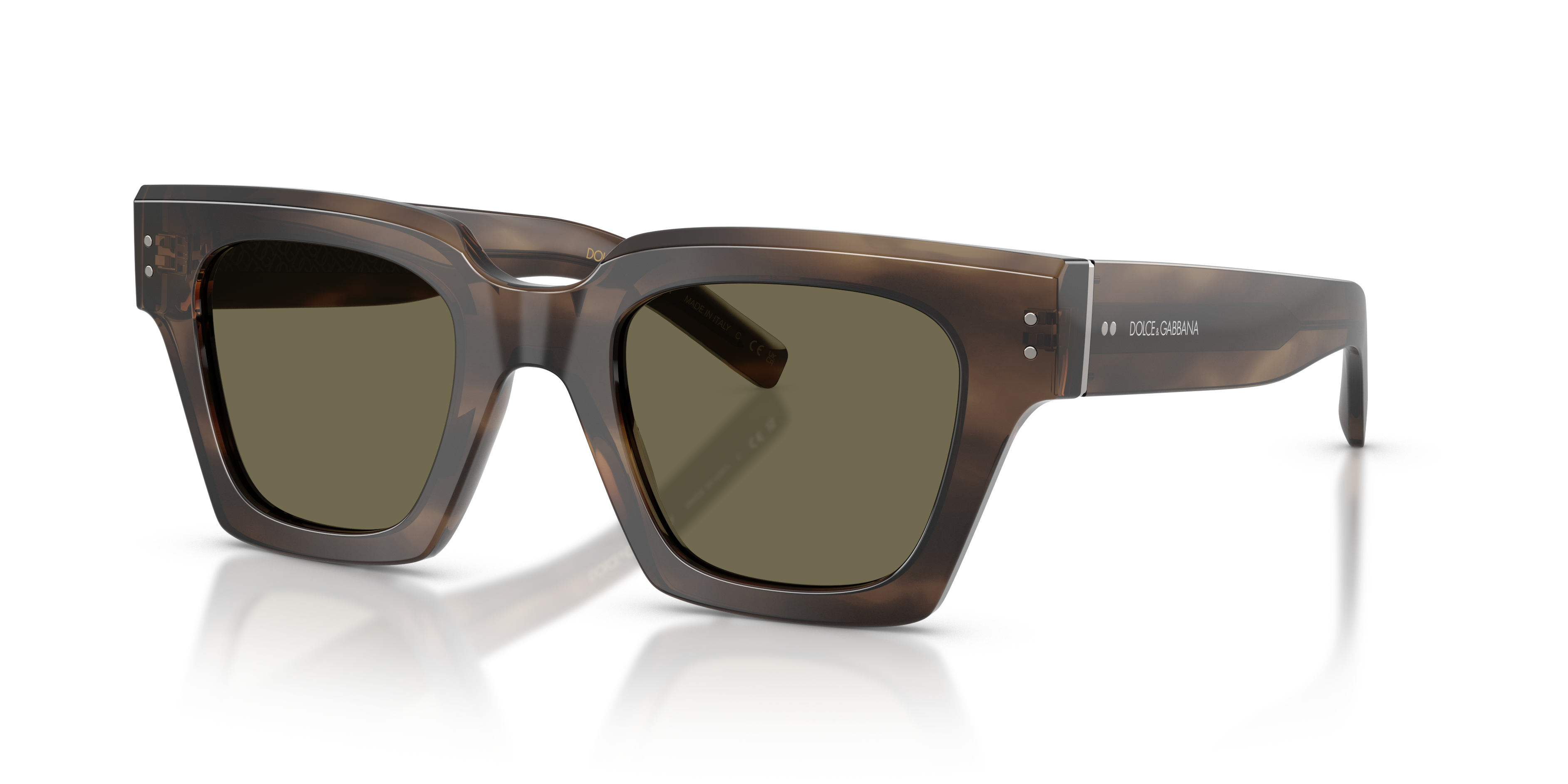 Occhiali da Sole Dolce&Gabbana Uomo DG4413 Green Havana
