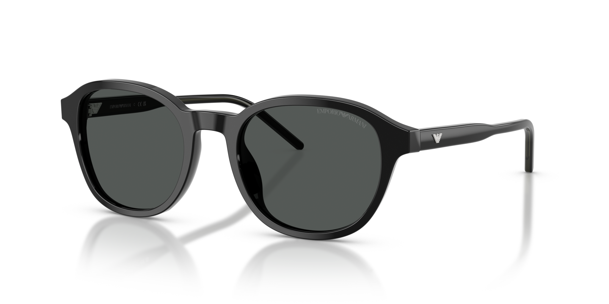 Occhiali da Sole Uomo Emporio Armani EA4247U Neri Lucidi Originali
