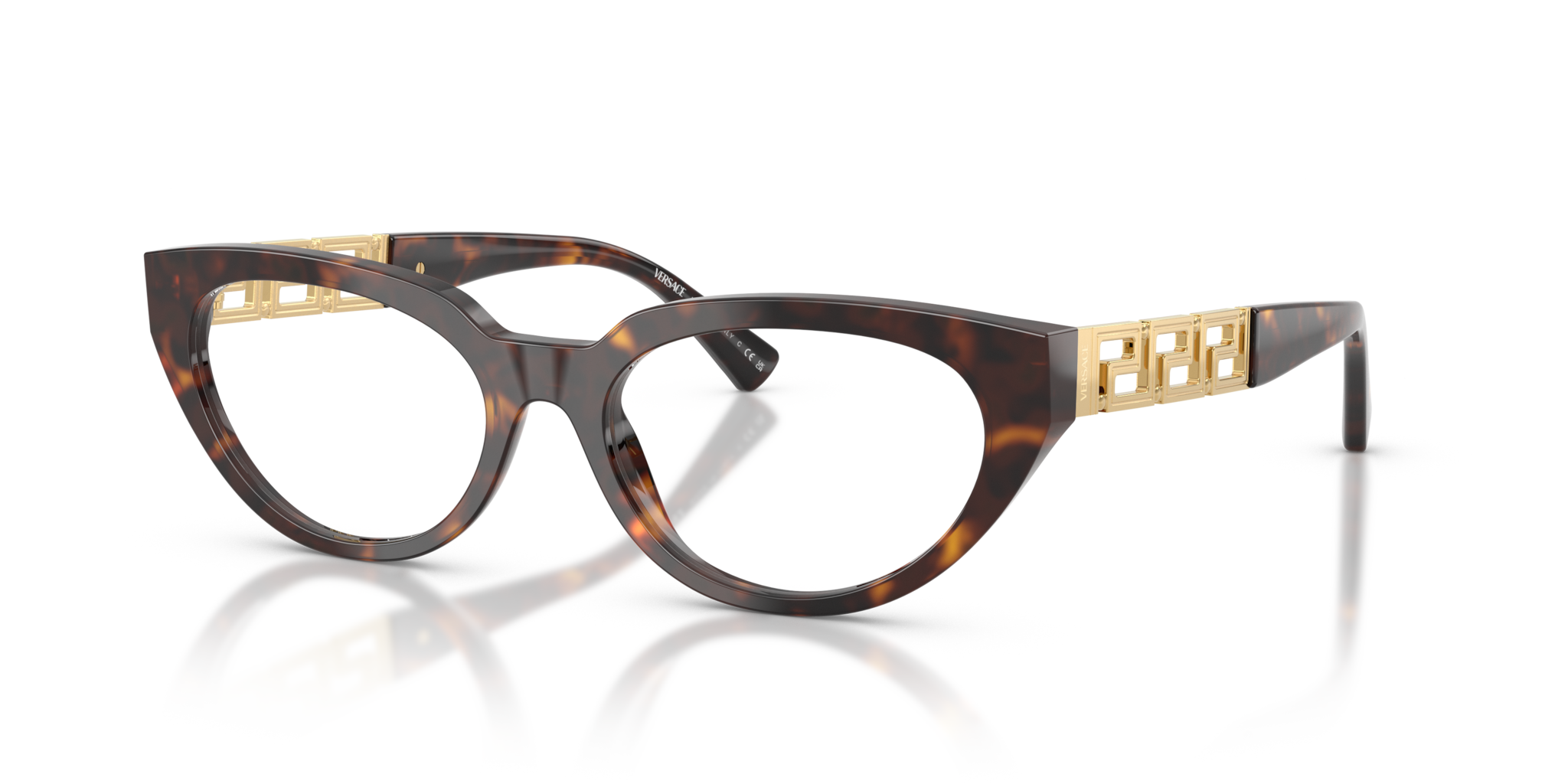 Occhiali da Vista Versace Donna 0VE3383 Havana | Stile Iconico