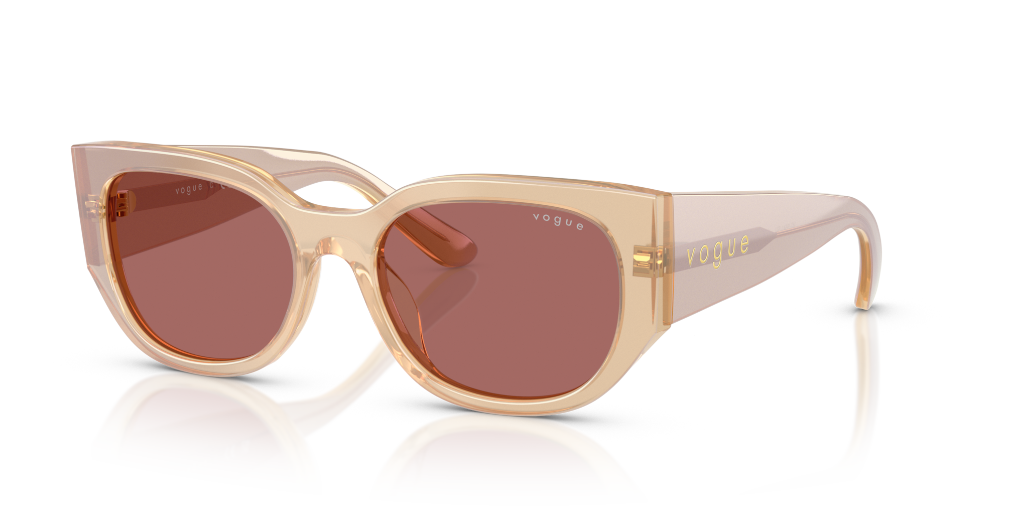 Occhiali da Sole Vogue Eyewear VO5641SU Donna Transparent Pearl Cream