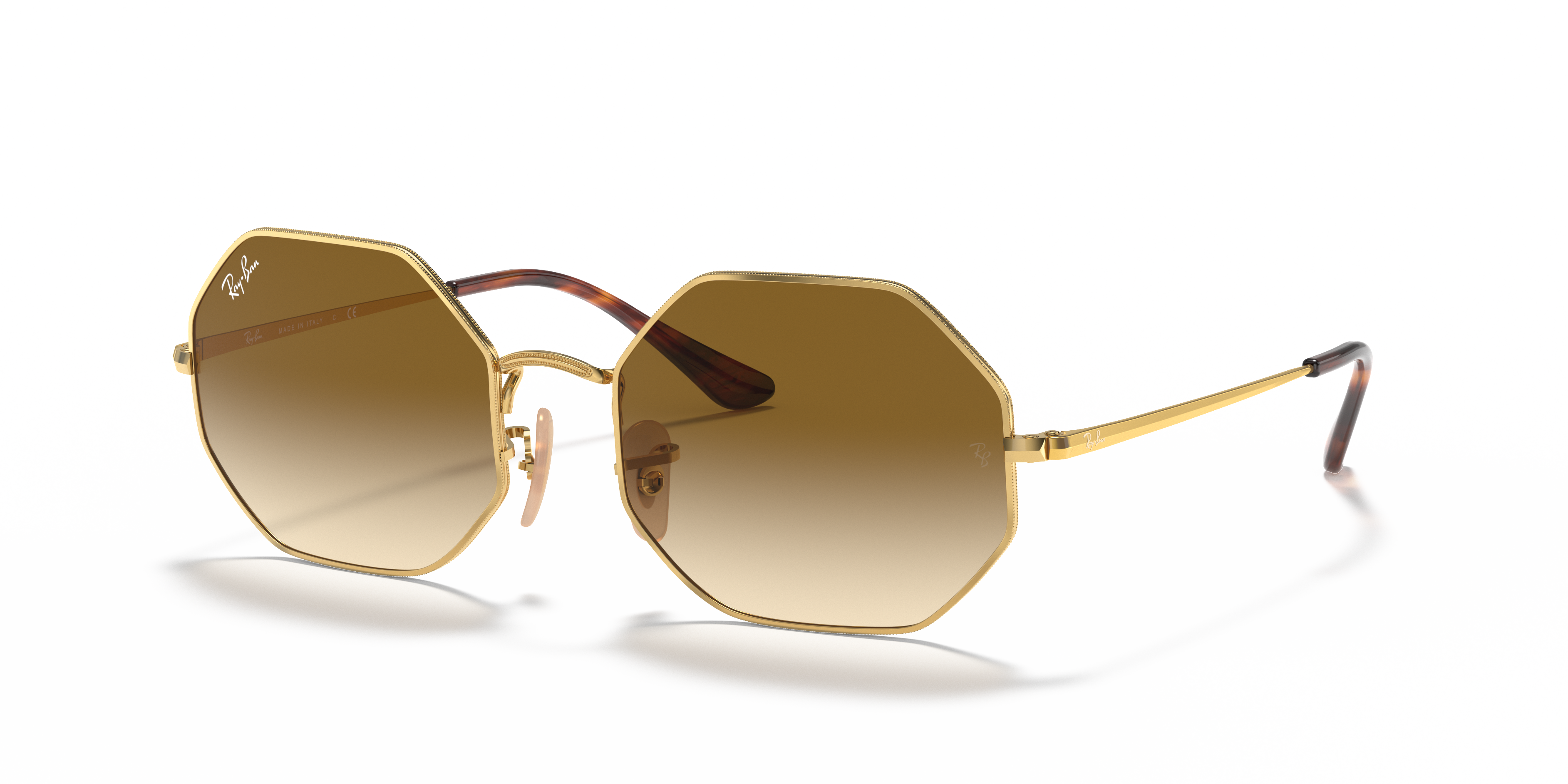 Occhiali da Sole Ray-Ban Octagon Arista Gold - Modello 0RB1972