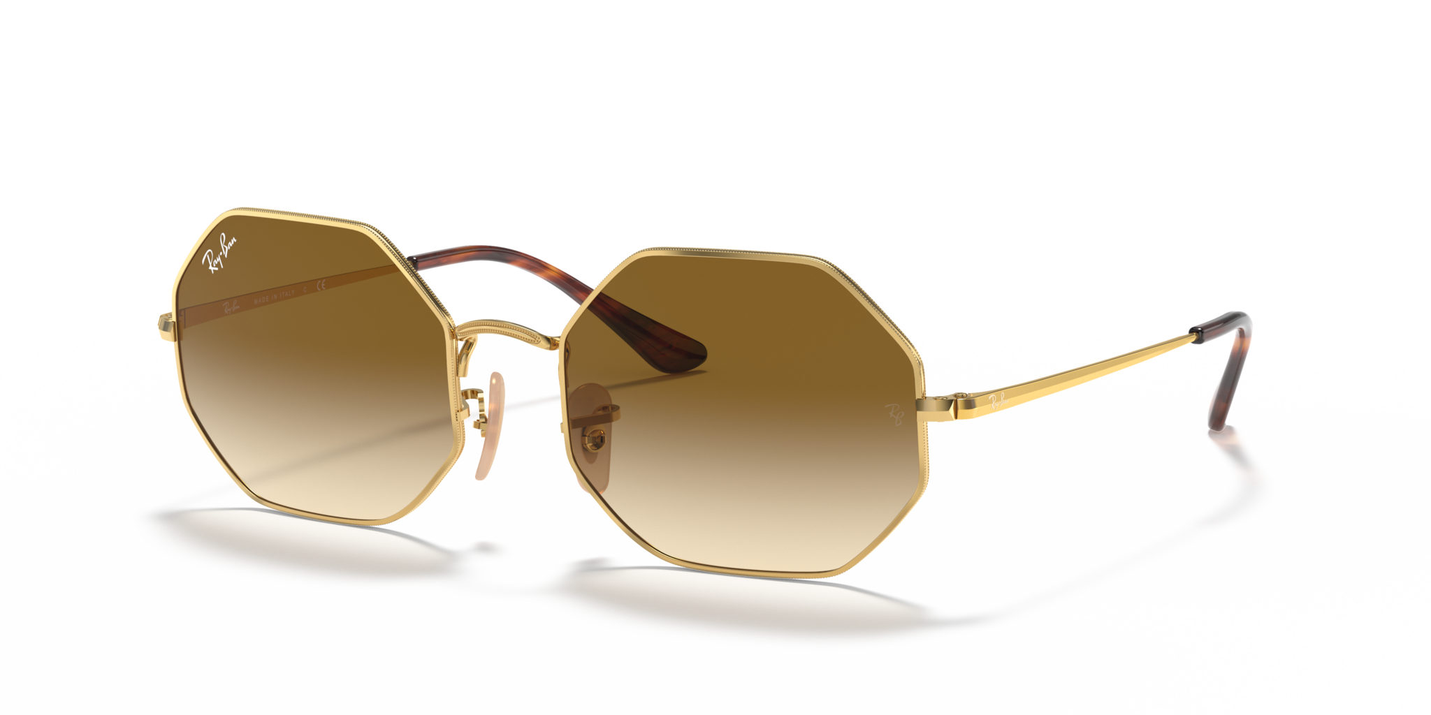 Occhiali da Sole Ray-Ban Octagon Arista Gold - Modello 0RB1972