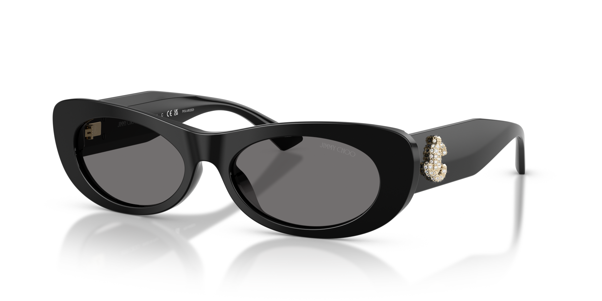 Occhiali da sole Jimmy Choo donna JC5038BU Neri – Eleganza Distintiva