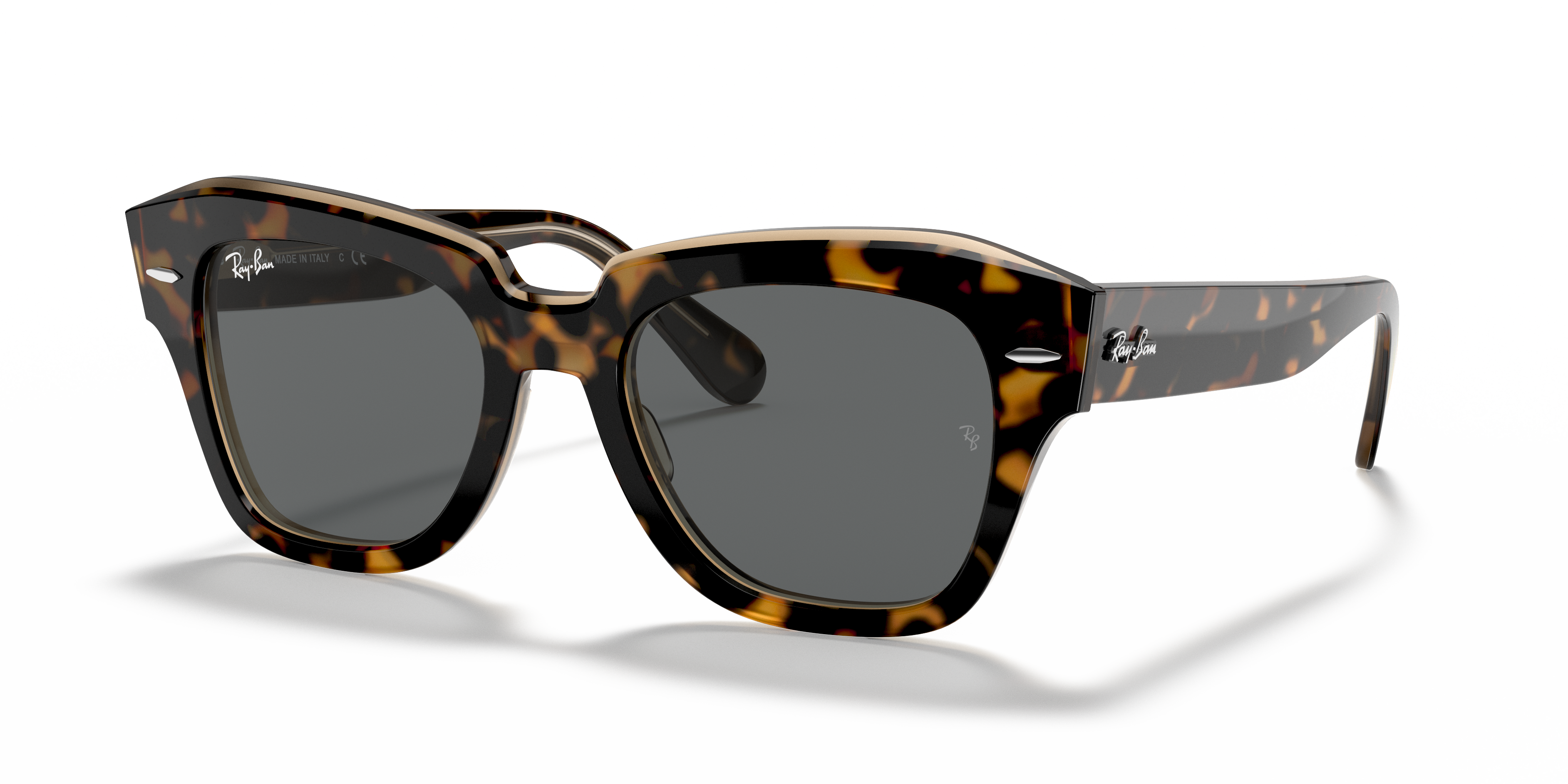 Occhiali da Sole Ray-Ban State Street Havana Donna Originali