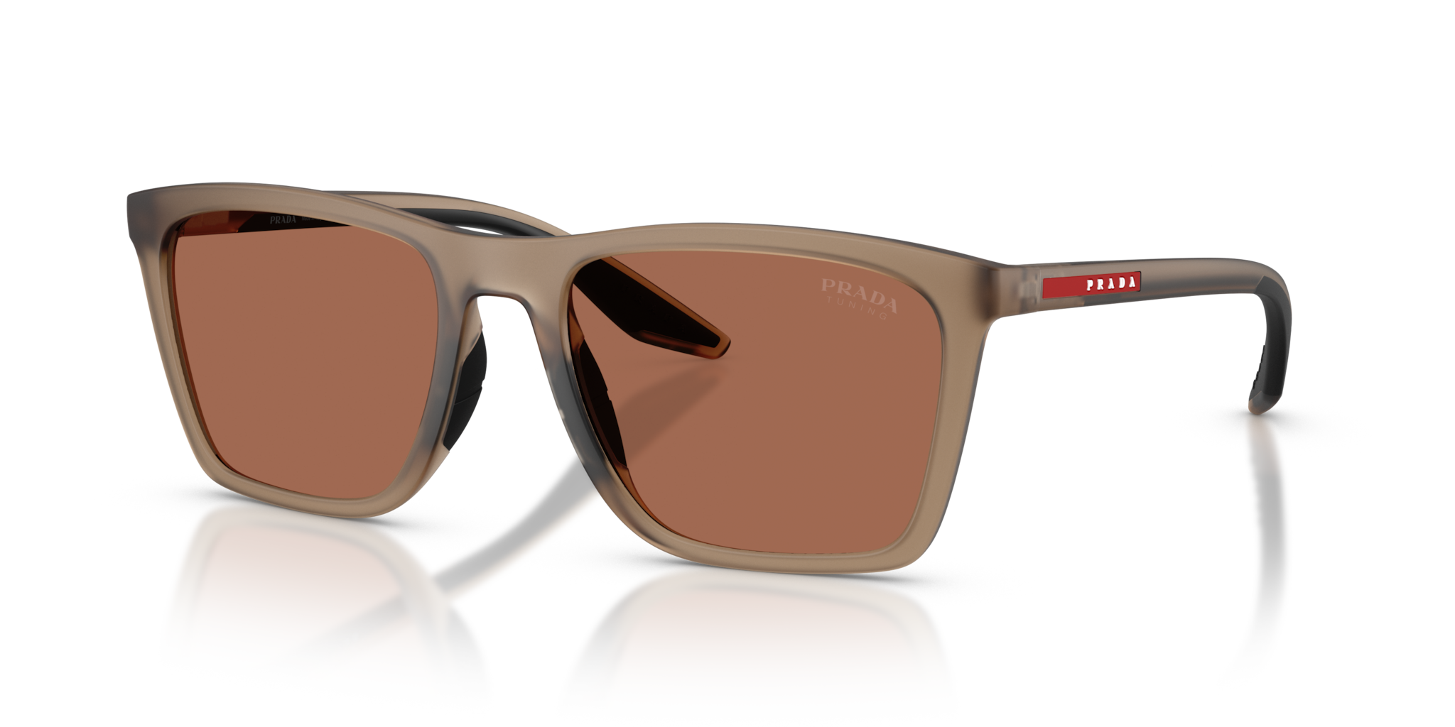 Occhiali da Sole Prada Linea Rossa Uomo 0PS B08S Frosted Brown