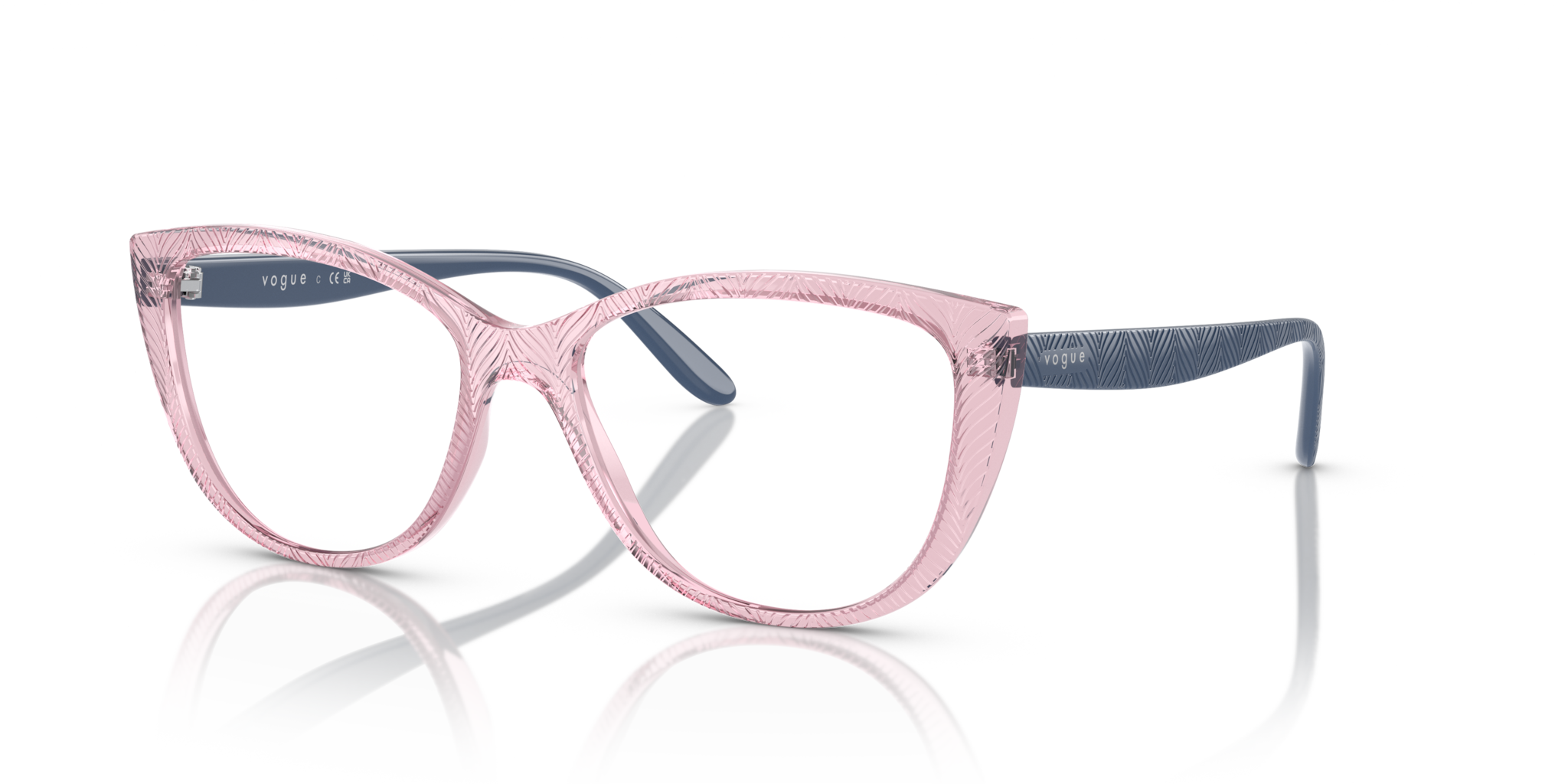 Occhiali da Vista Donna Vogue Eyewear 0VO5485 Rosa Trasparente