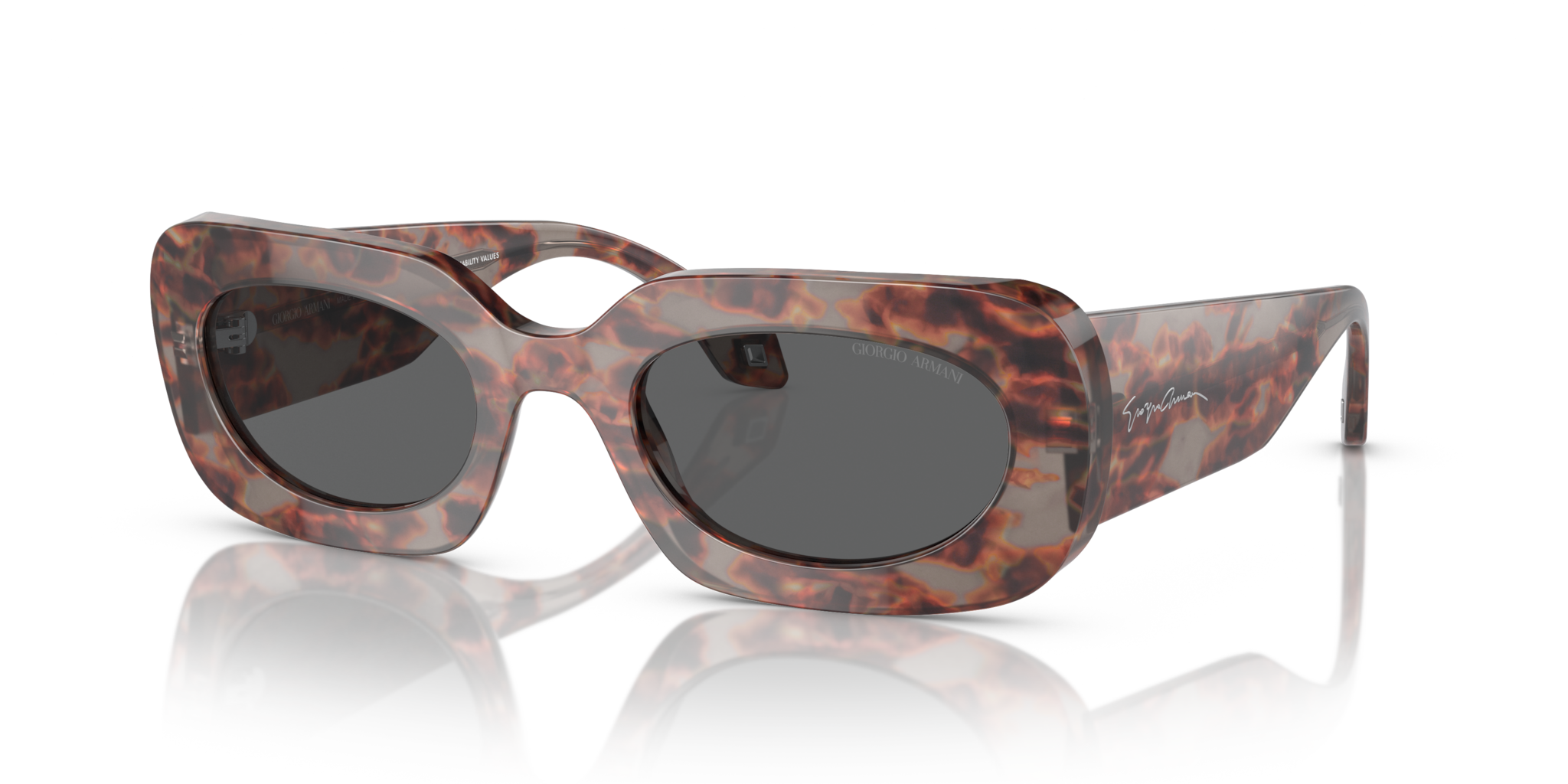 Occhiali da Sole Giorgio Armani Donna AR8182 Grey Havana | Originali