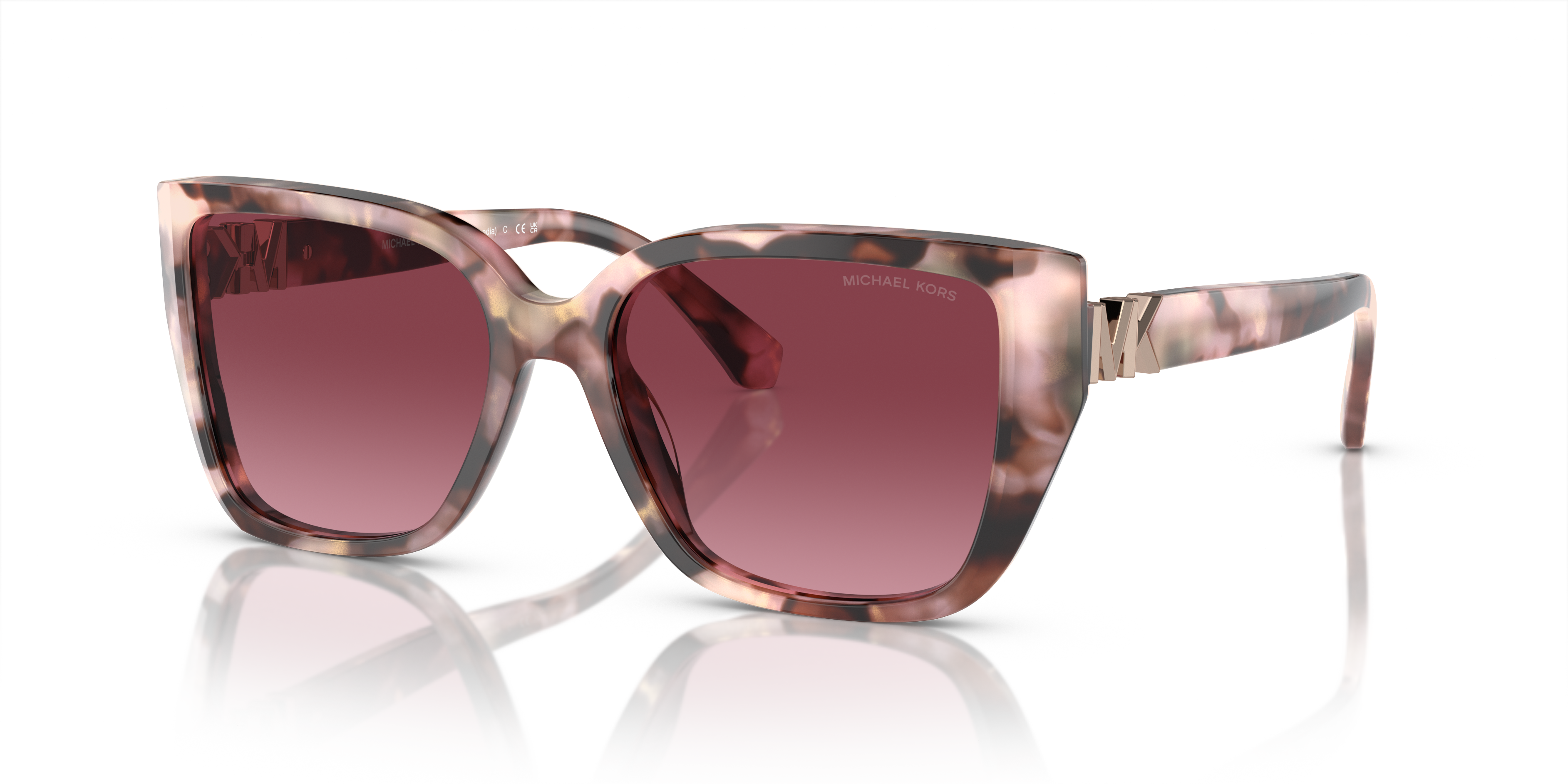 Occhiali da Sole Michael Kors Donna 0MK2199 ACADIA Rosa Tartarugato