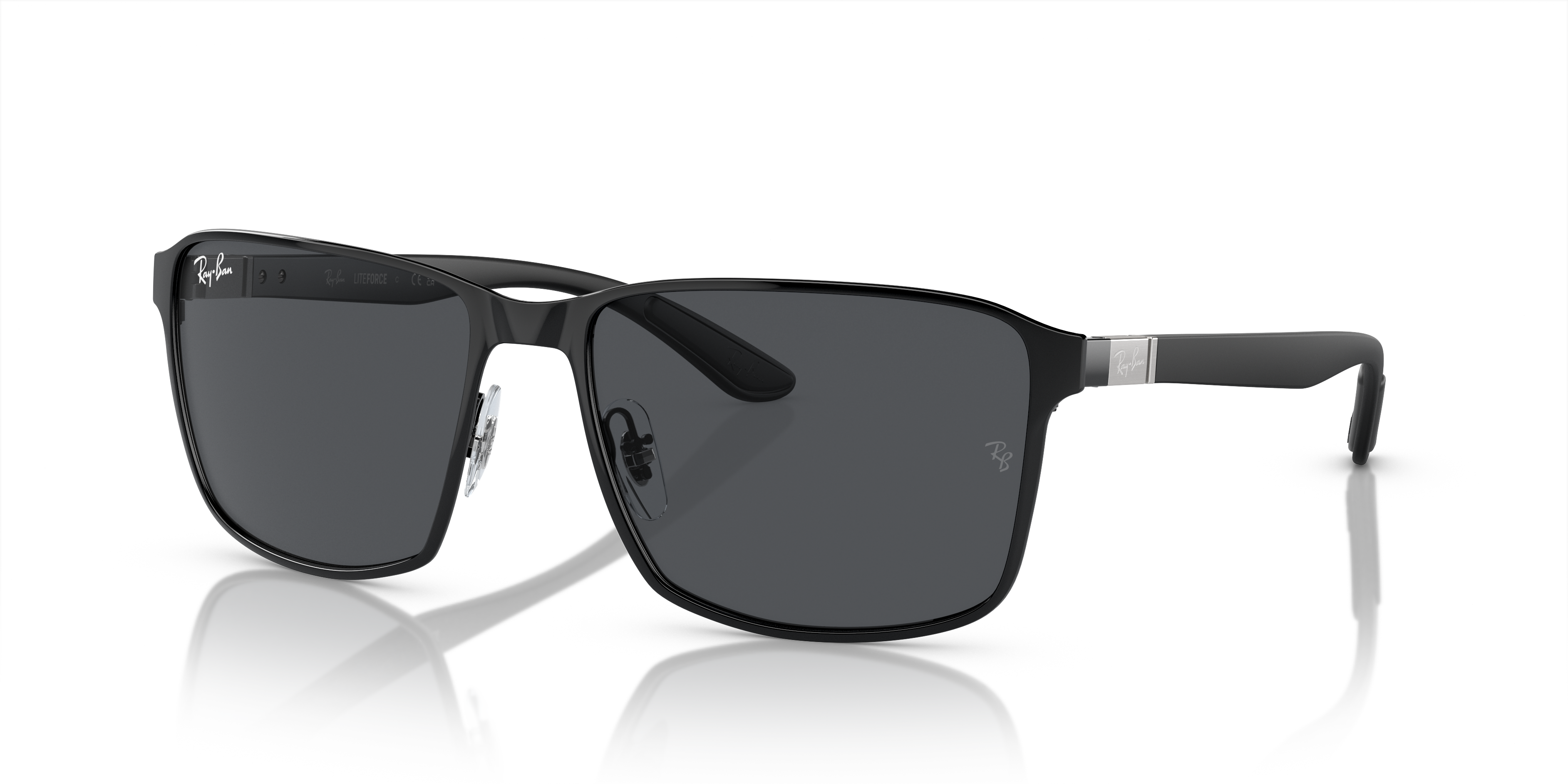 RAY-BAN RB 3721CH - 186/5J BLACK ON BLACK | UNISEX SUNGLASSES 