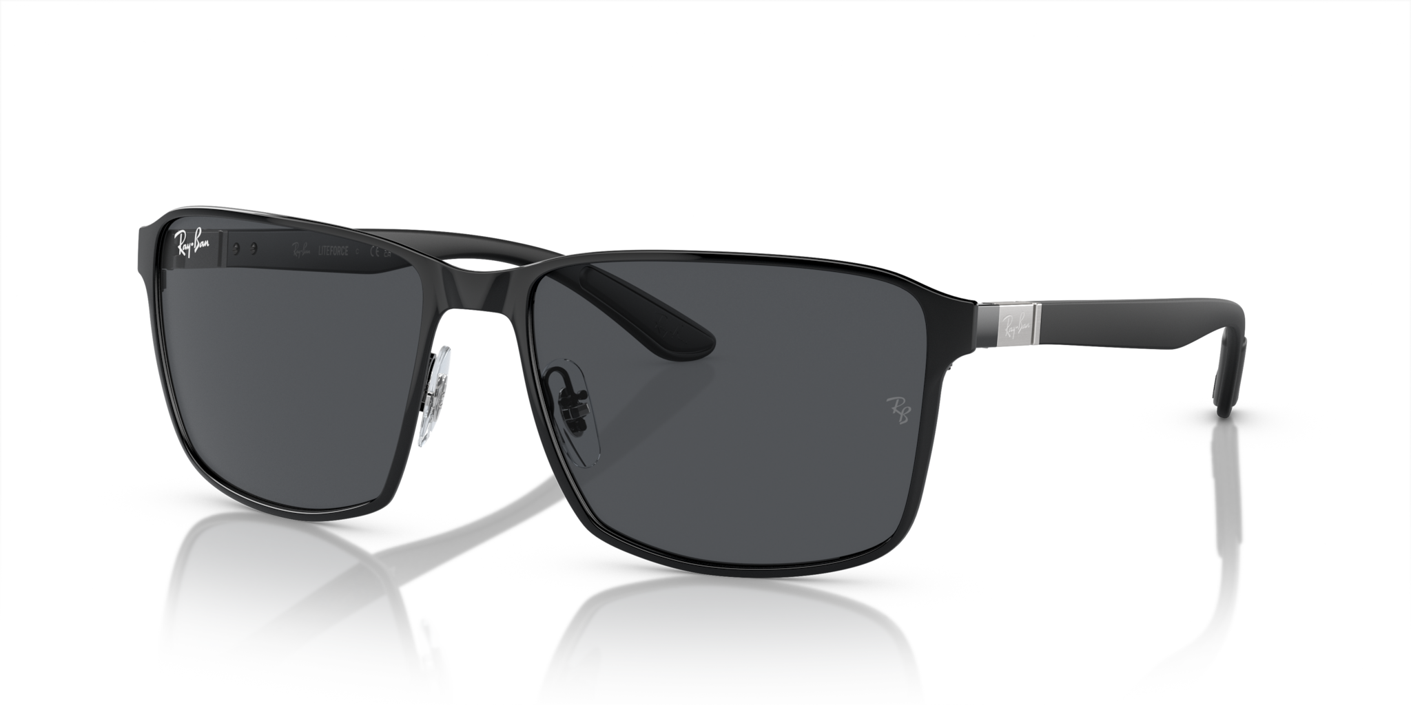 Occhiali da Sole Ray-Ban RB3721 Neri | Modello Black On Black Unisex