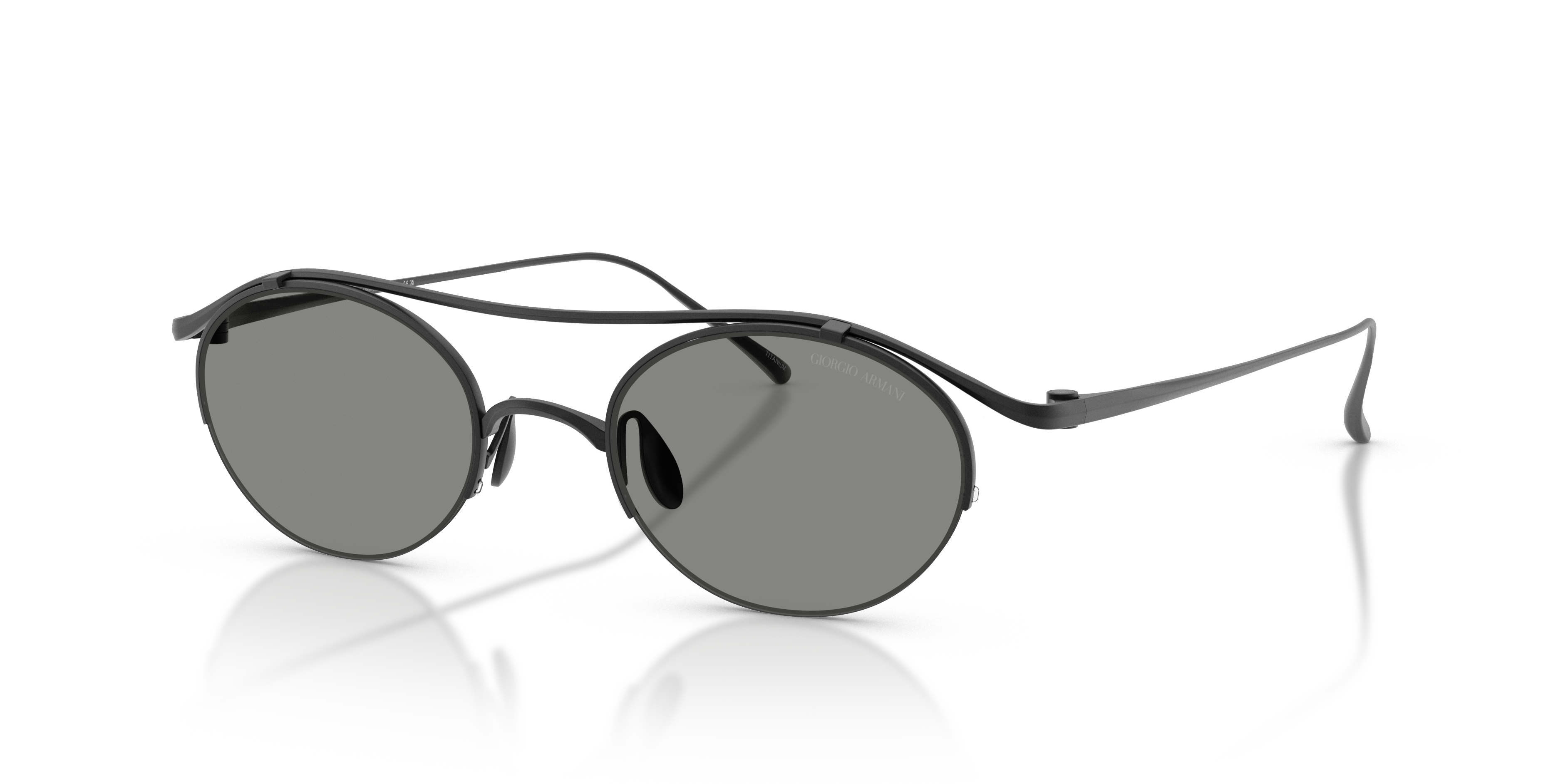 Occhiali da Sole Uomo Giorgio Armani AR6172T Neri Opachi