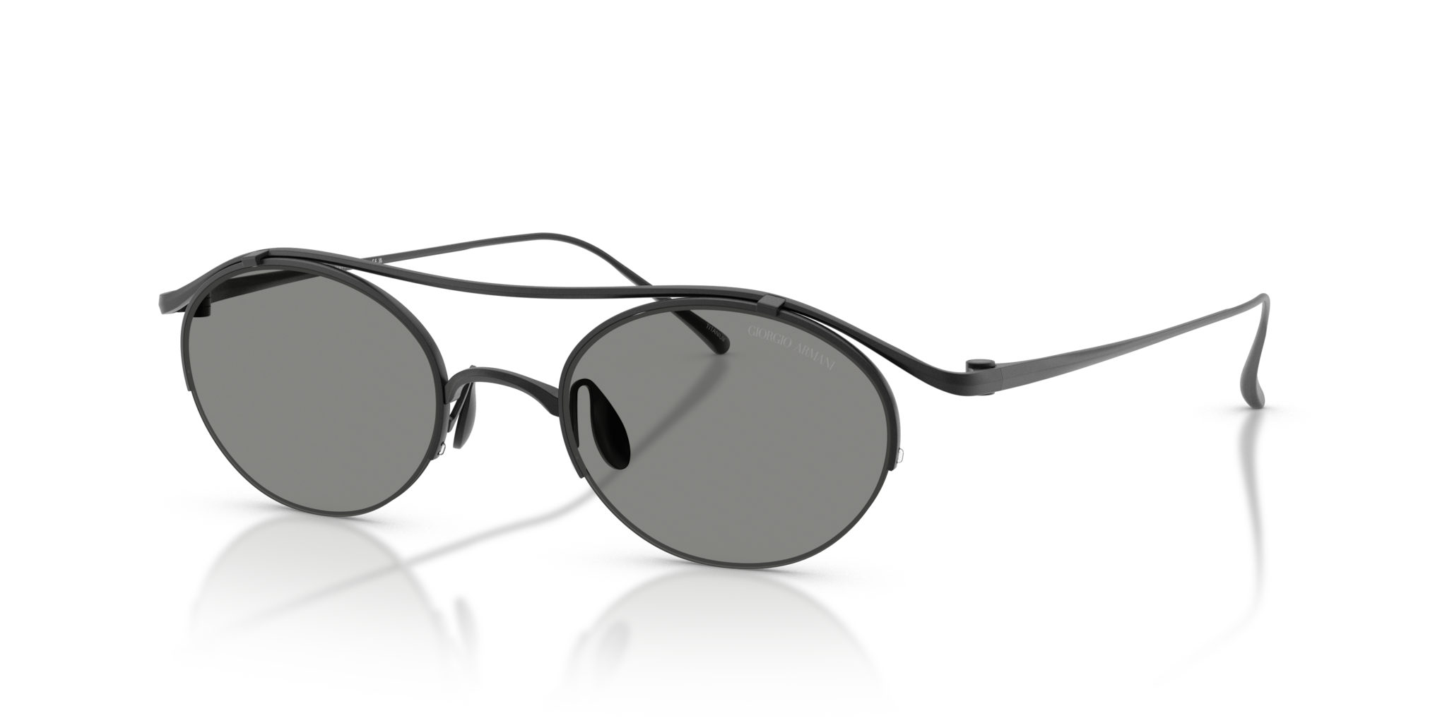 Occhiali da Sole Uomo Giorgio Armani AR6172T Neri Opachi